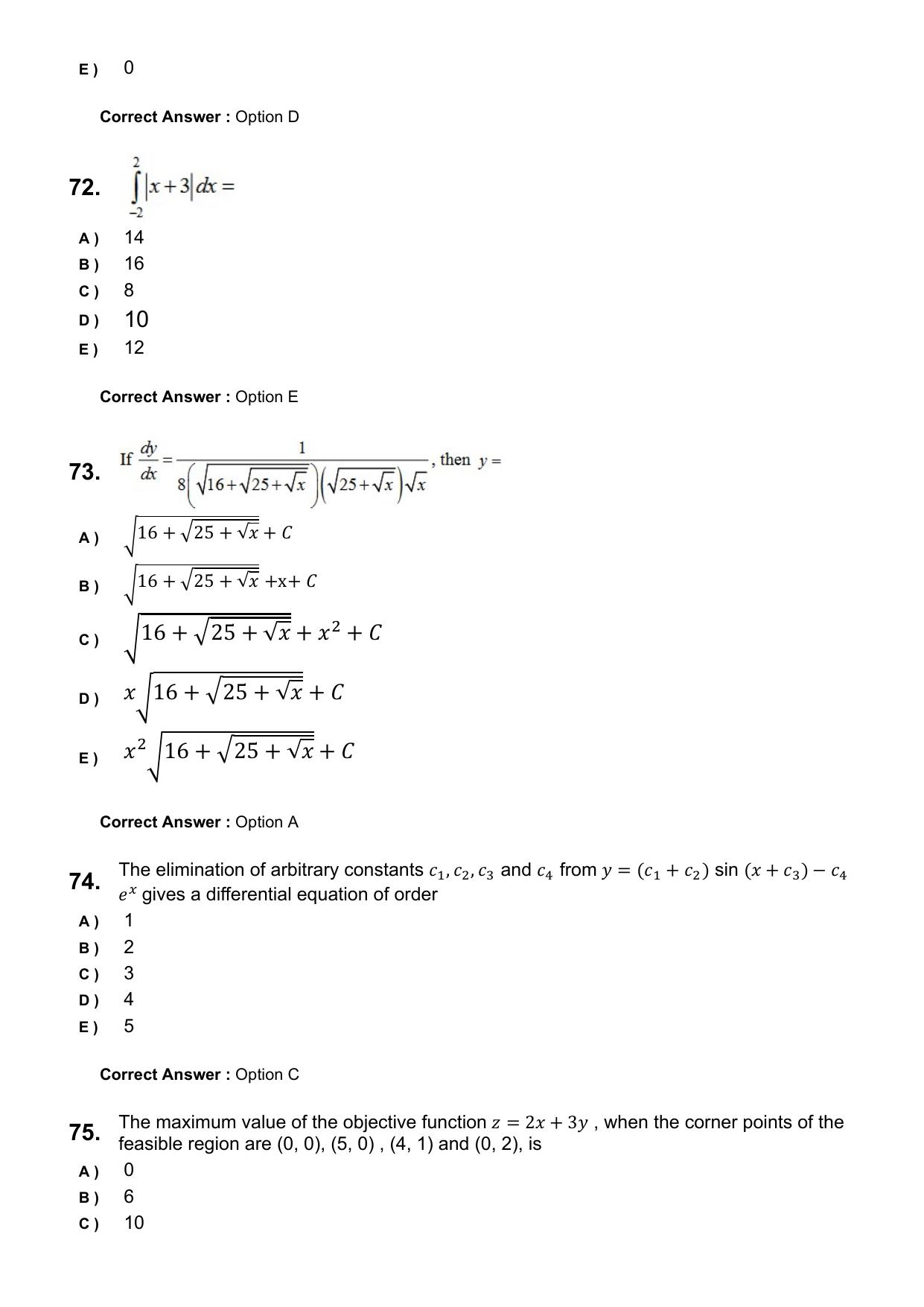 KEAM 2025 April 26 (Engineering) Question Paper with Answer Key - Page 19