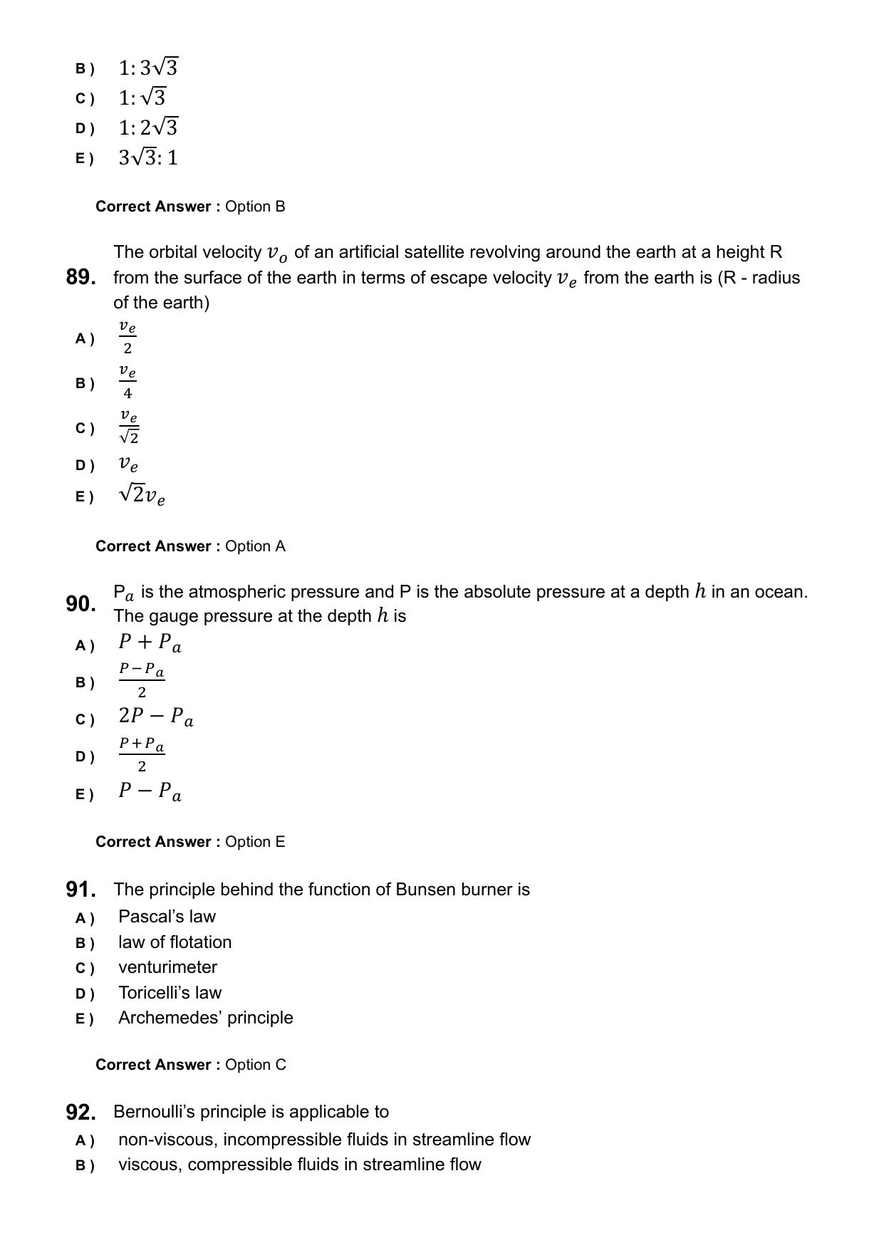 KEAM 2025 April 26 (Engineering) Question Paper with Answer Key - Page 23