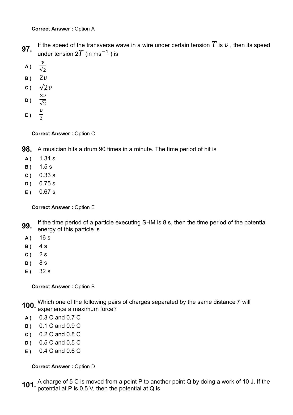 KEAM 2025 April 26 (Engineering) Question Paper with Answer Key - Page 25