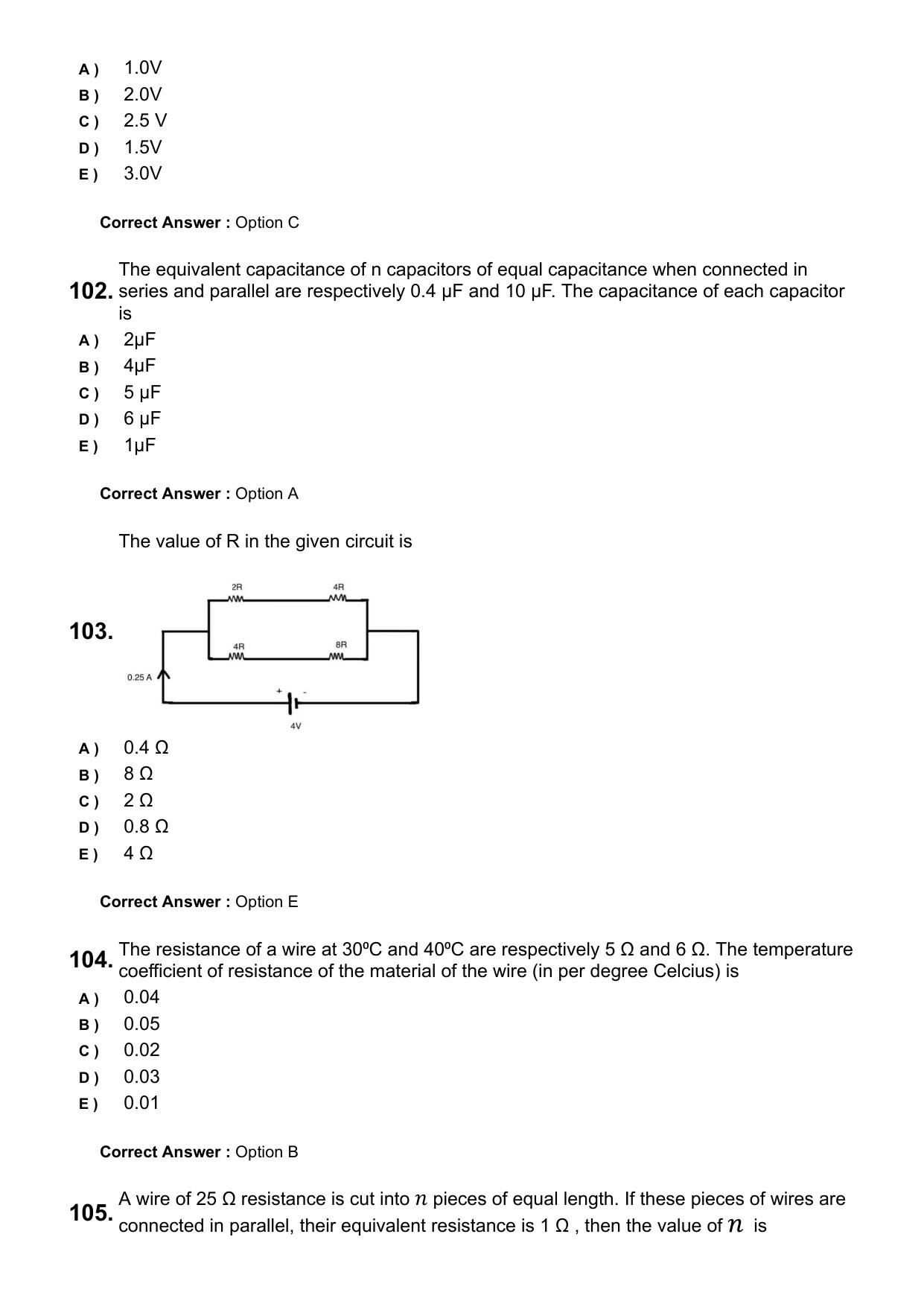 KEAM 2025 April 26 (Engineering) Question Paper with Answer Key - Page 26