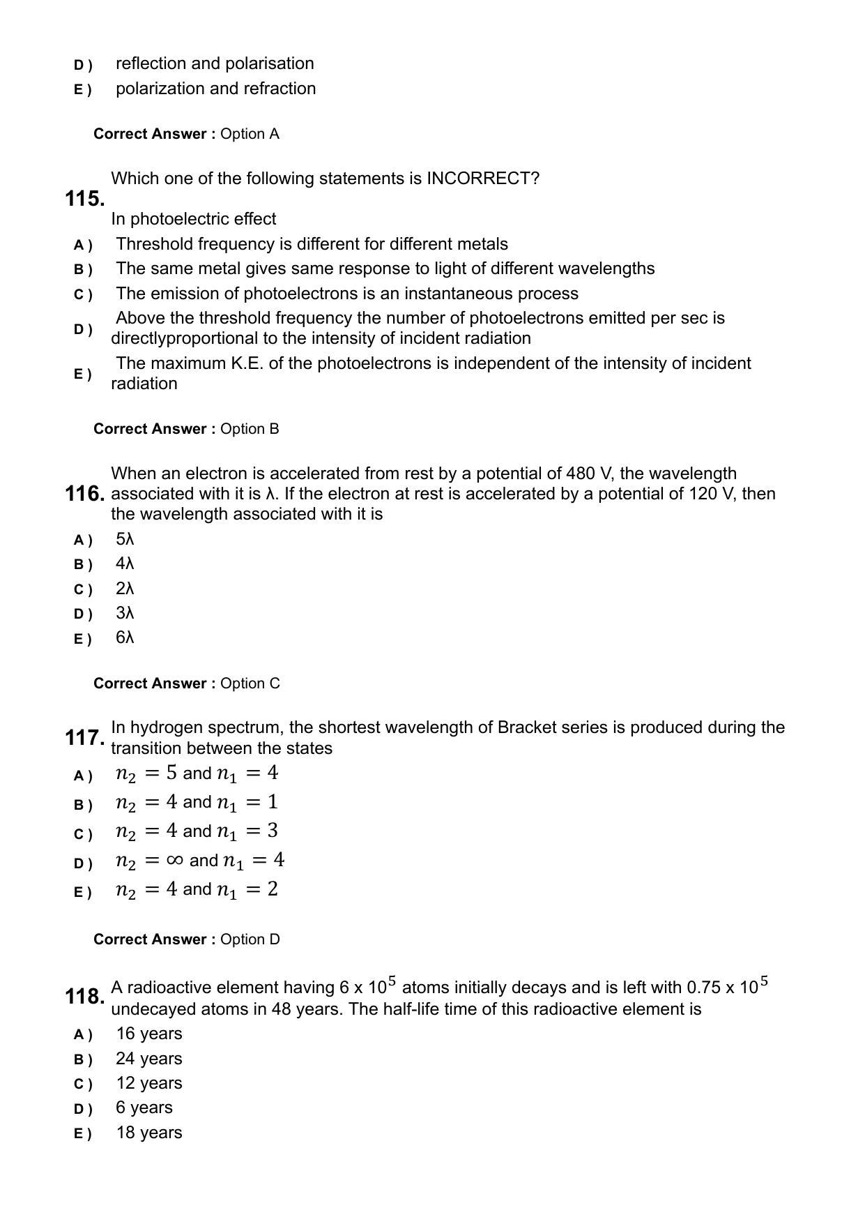 KEAM 2025 April 26 (Engineering) Question Paper with Answer Key - Page 29