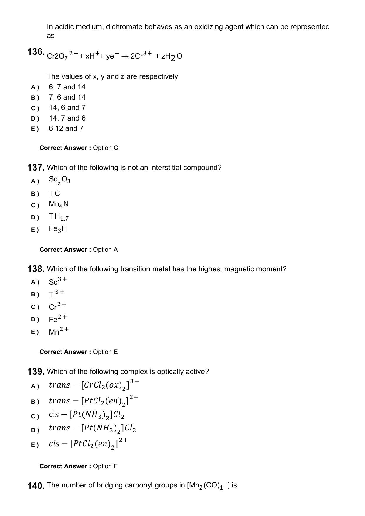 KEAM 2025 April 26 (Engineering) Question Paper with Answer Key - Page 34
