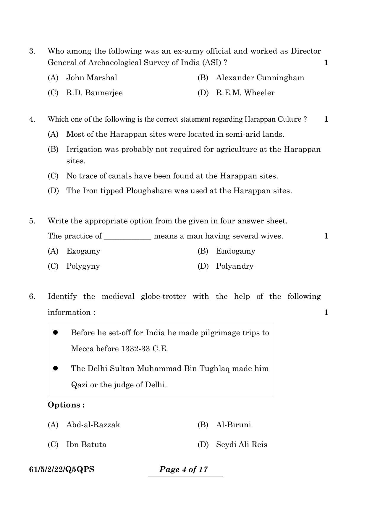 CBSE Class 12 61-5-2 History 2024 Question Paper - Page 4