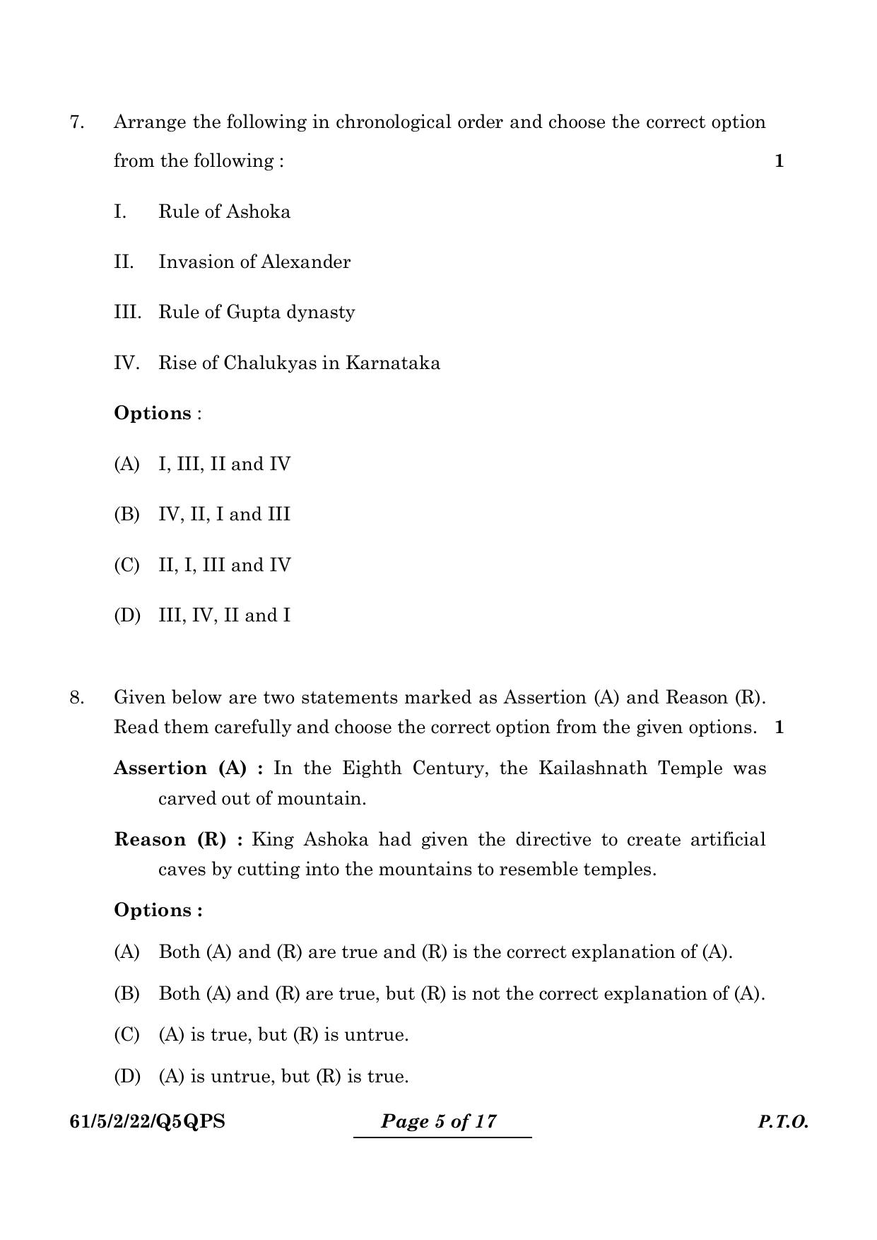 CBSE Class 12 61-5-2 History 2024 Question Paper - Page 5