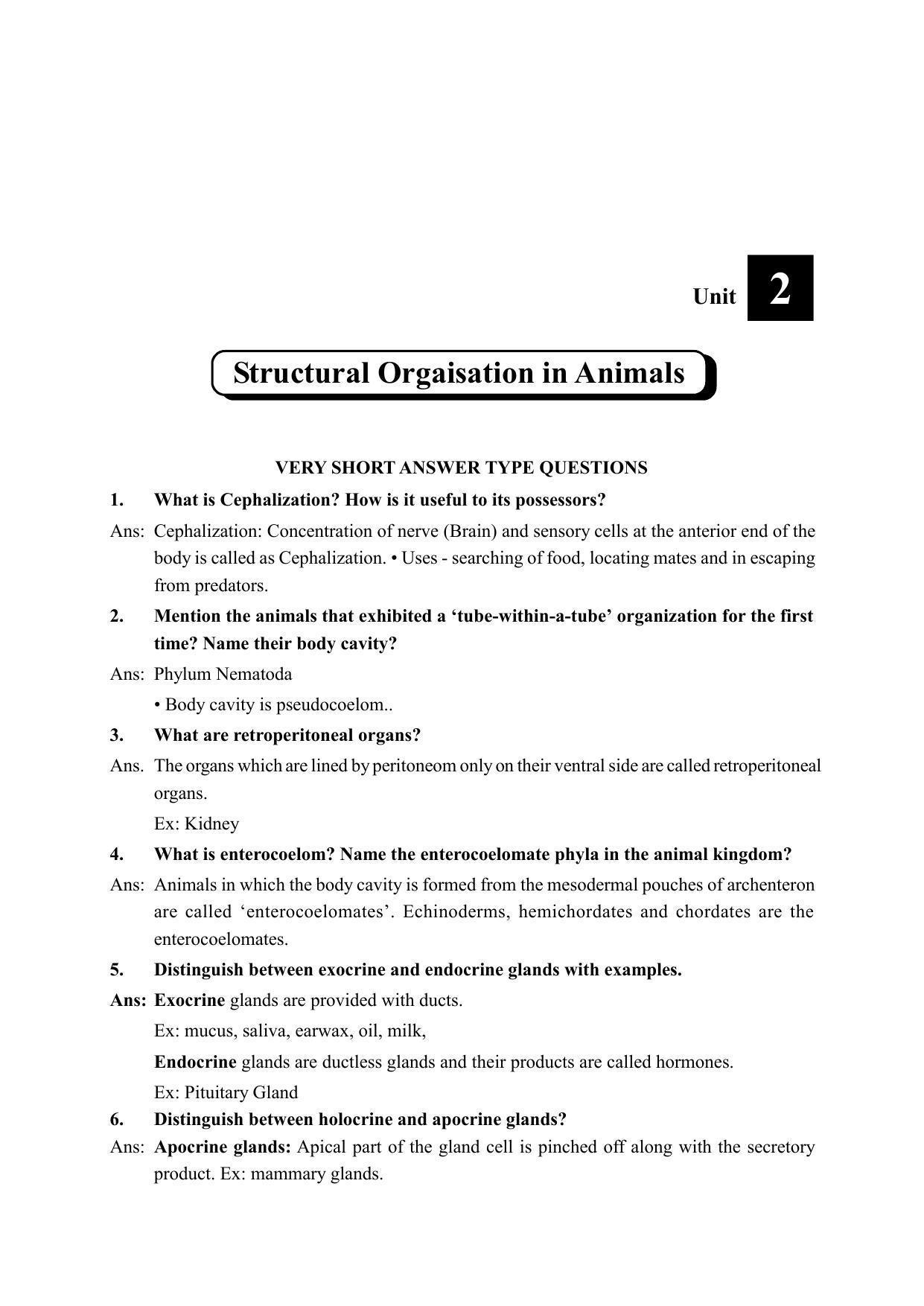 TS SCERT Inter 2nd Year Zoology I Path 1 (Telugu Medium) Text Book - Page 10