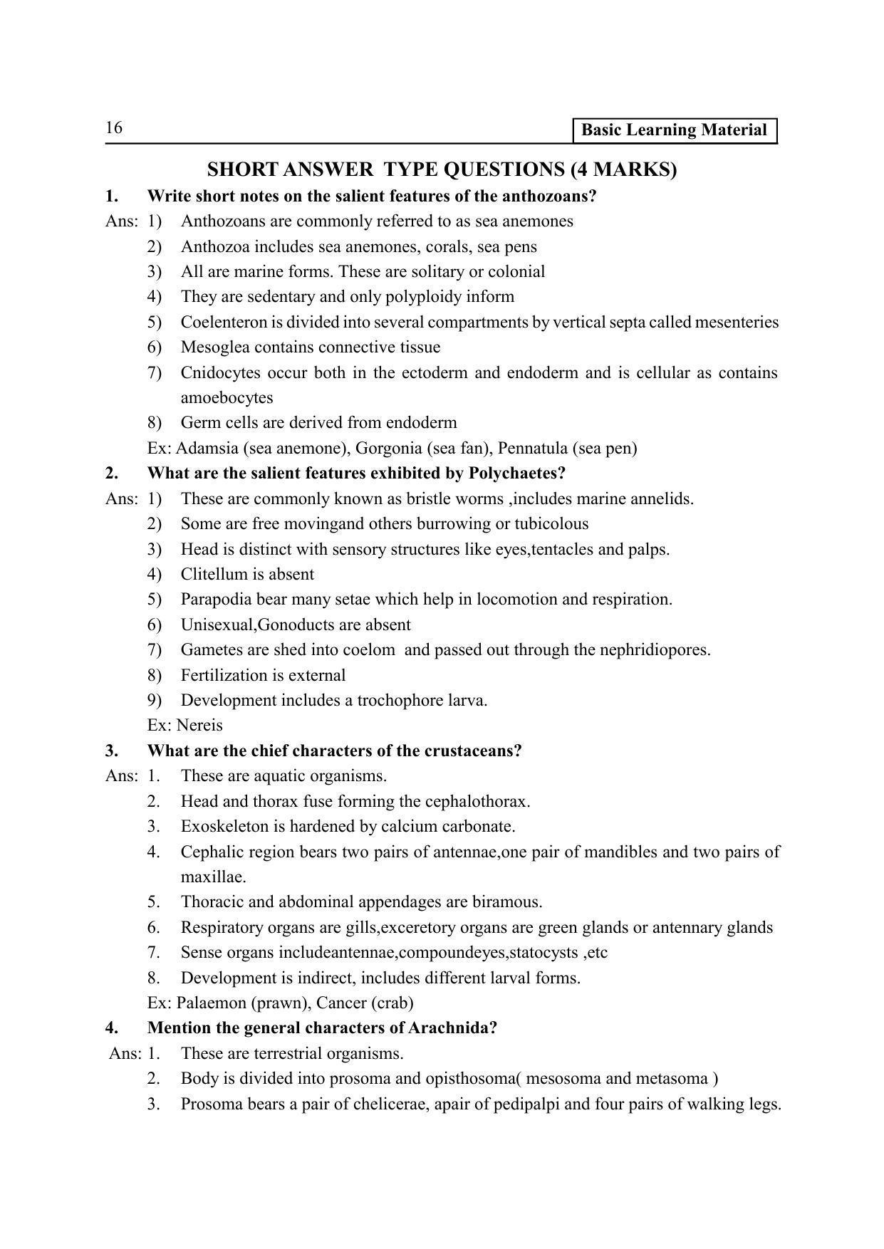 TS SCERT Inter 2nd Year Zoology I Path 1 (Telugu Medium) Text Book - Page 21