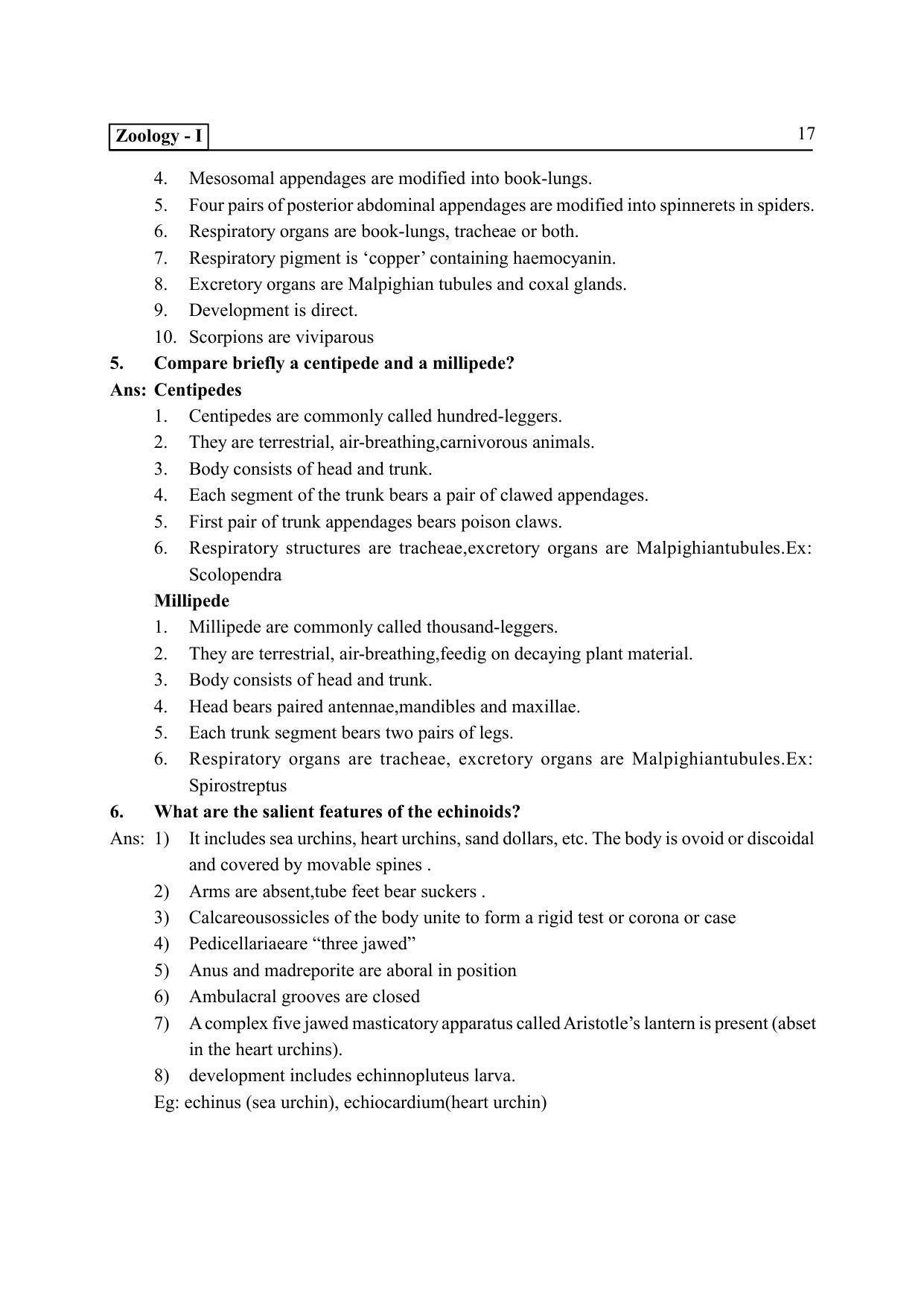 TS SCERT Inter 2nd Year Zoology I Path 1 (Telugu Medium) Text Book - Page 22