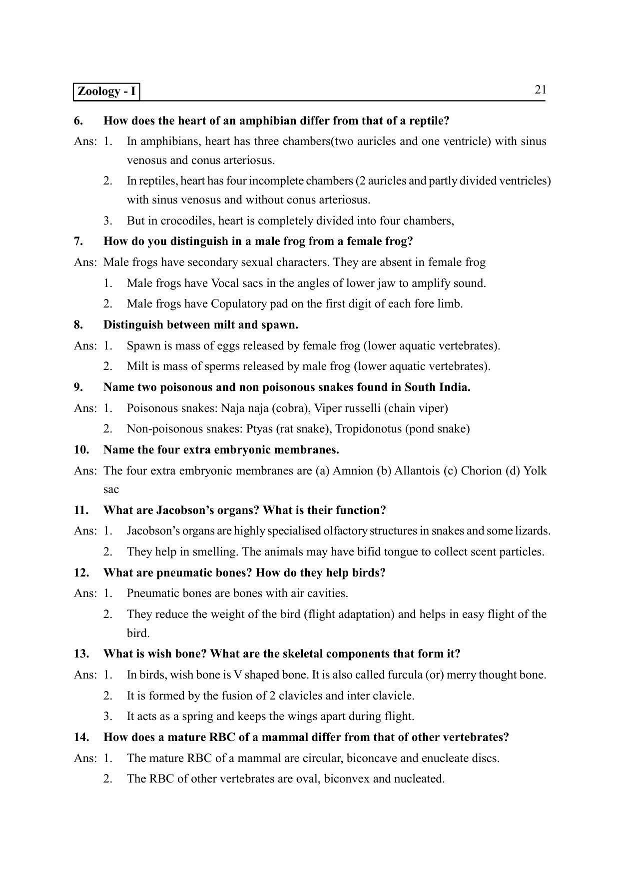 TS SCERT Inter 2nd Year Zoology I Path 1 (Telugu Medium) Text Book - Page 26