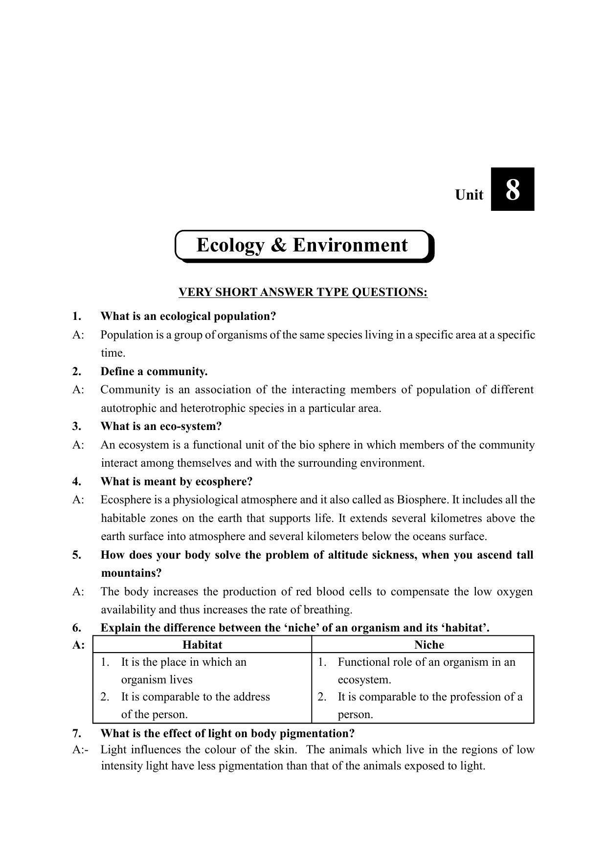 TS SCERT Inter 2nd Year Zoology I Path 1 (Telugu Medium) Text Book - Page 43