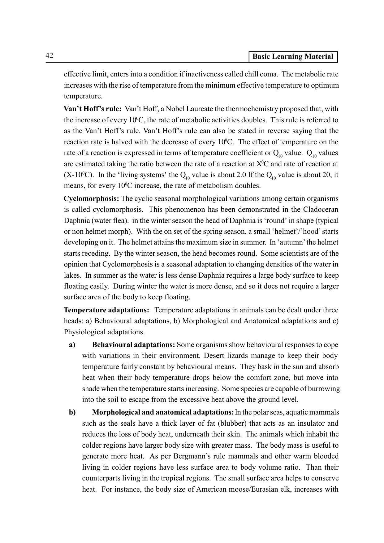 TS SCERT Inter 2nd Year Zoology I Path 1 (Telugu Medium) Text Book - Page 47