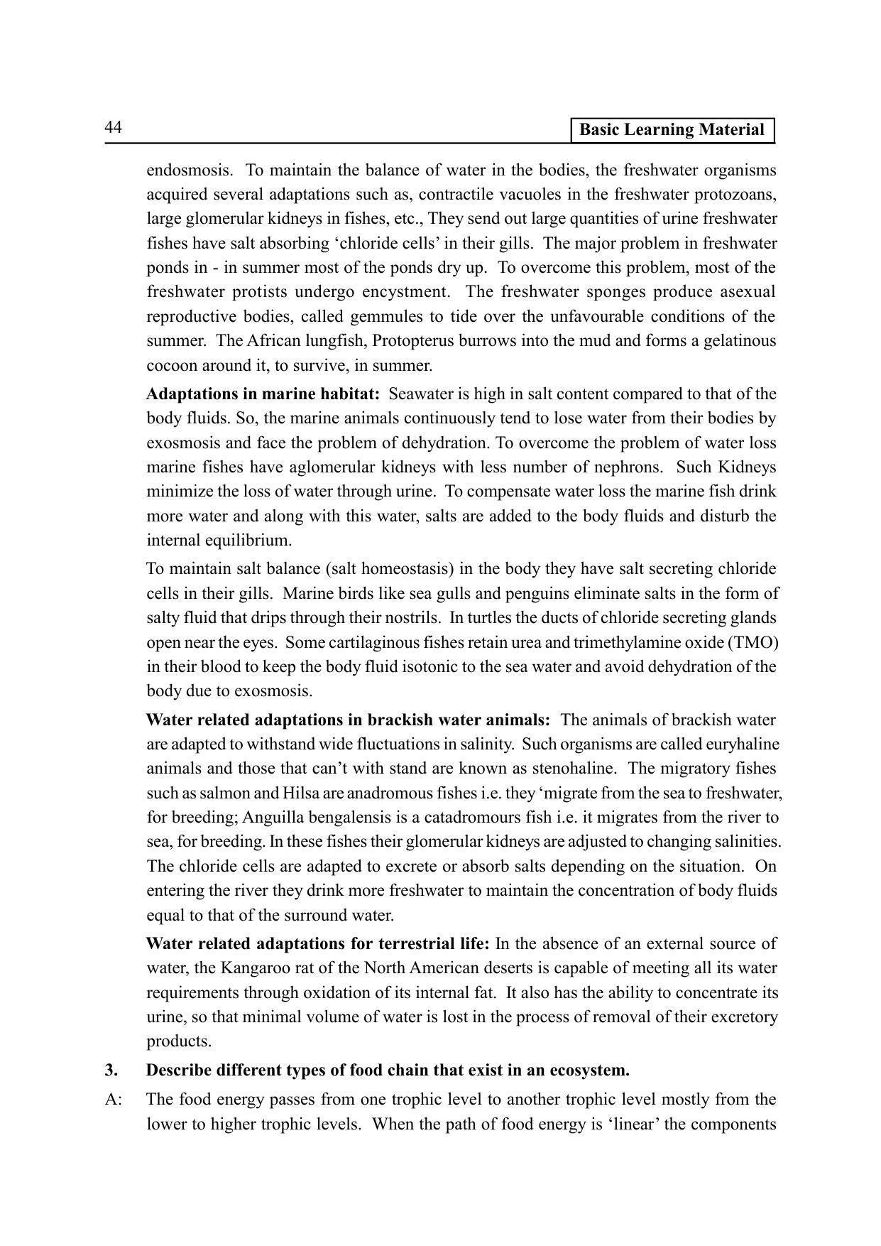 TS SCERT Inter 2nd Year Zoology I Path 1 (Telugu Medium) Text Book - Page 49