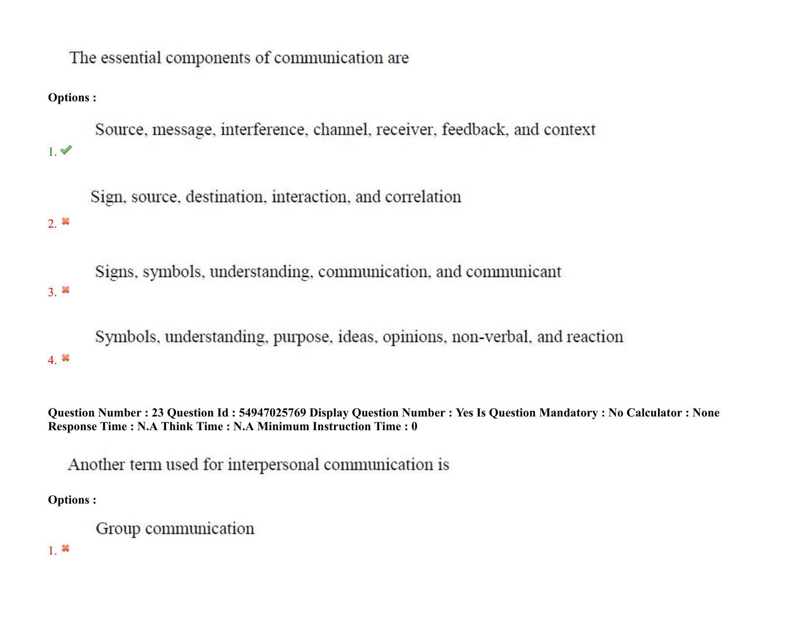 AP RCET 2022: Commerce - 18-10-2022 (Tuesday) Session-II: Question Paper With keys - Page 20