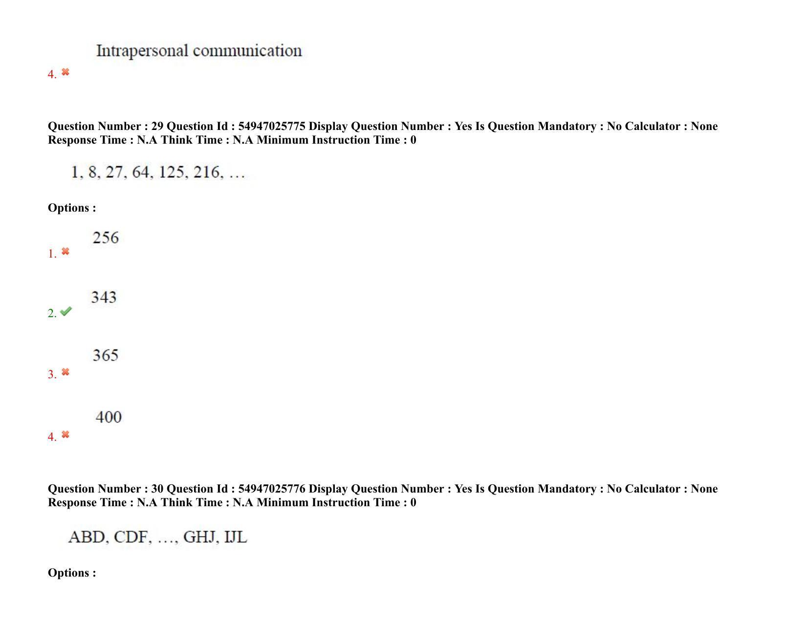AP RCET 2022: Commerce - 18-10-2022 (Tuesday) Session-II: Question Paper With keys - Page 25