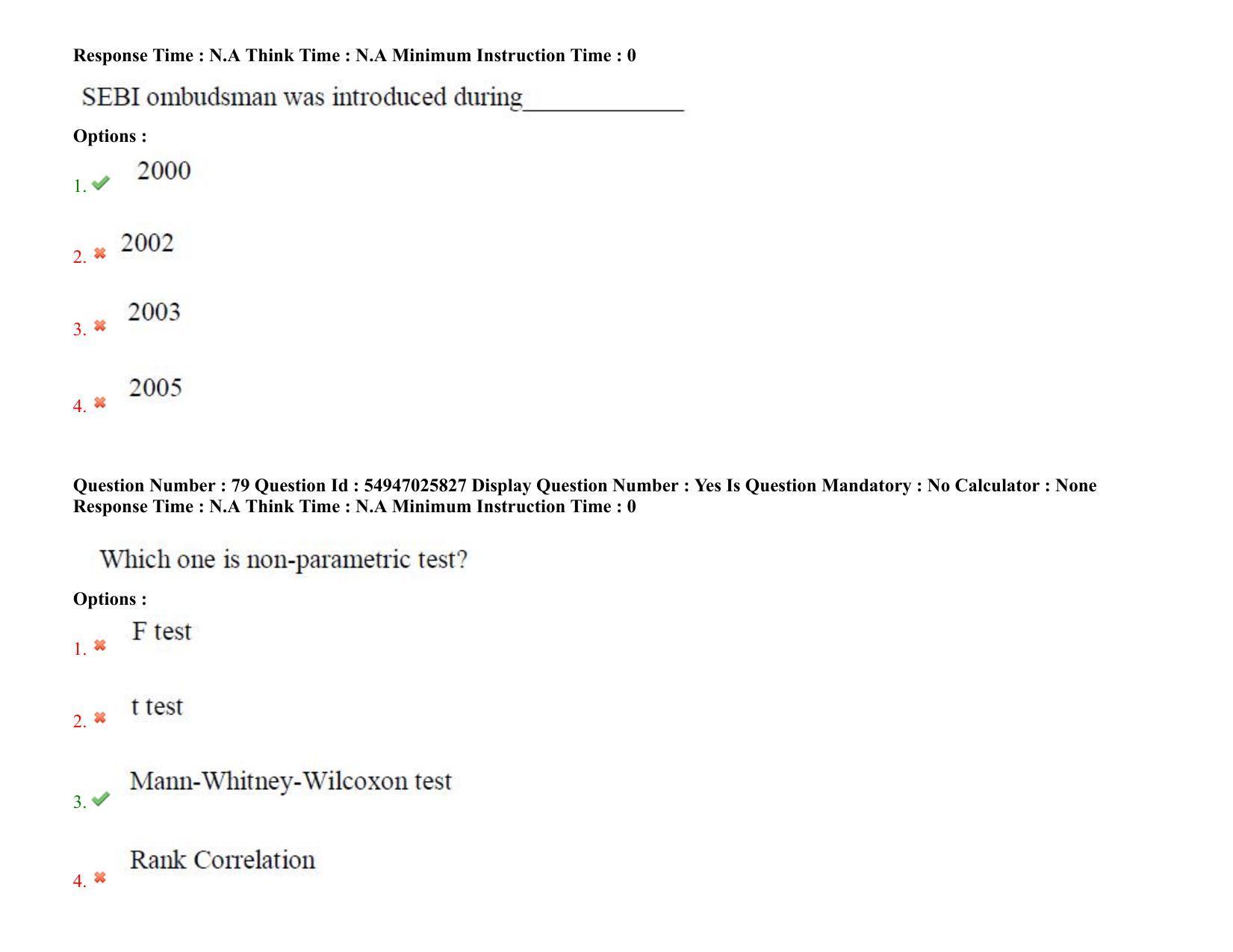 AP RCET 2022: Commerce - 18-10-2022 (Tuesday) Session-II: Question Paper With keys - Page 65