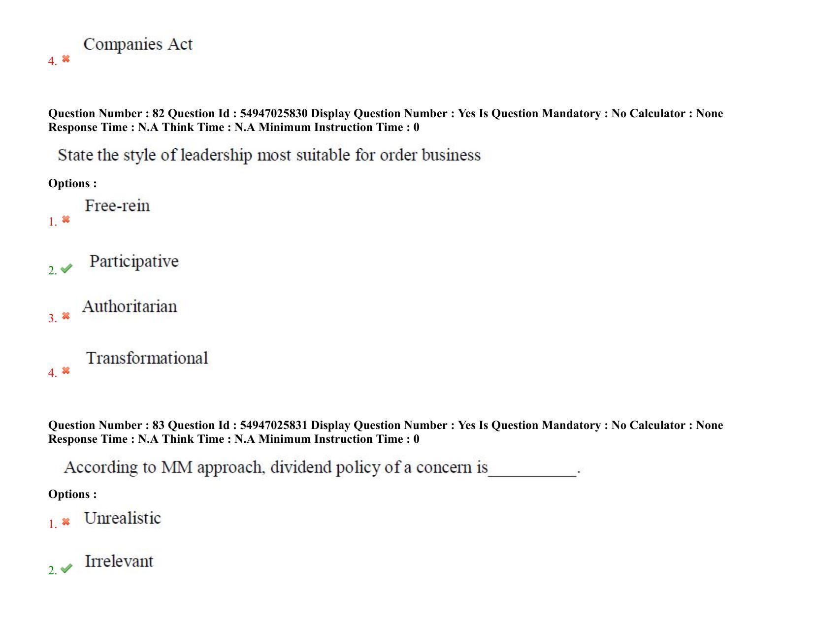 AP RCET 2022: Commerce - 18-10-2022 (Tuesday) Session-II: Question Paper With keys - Page 67
