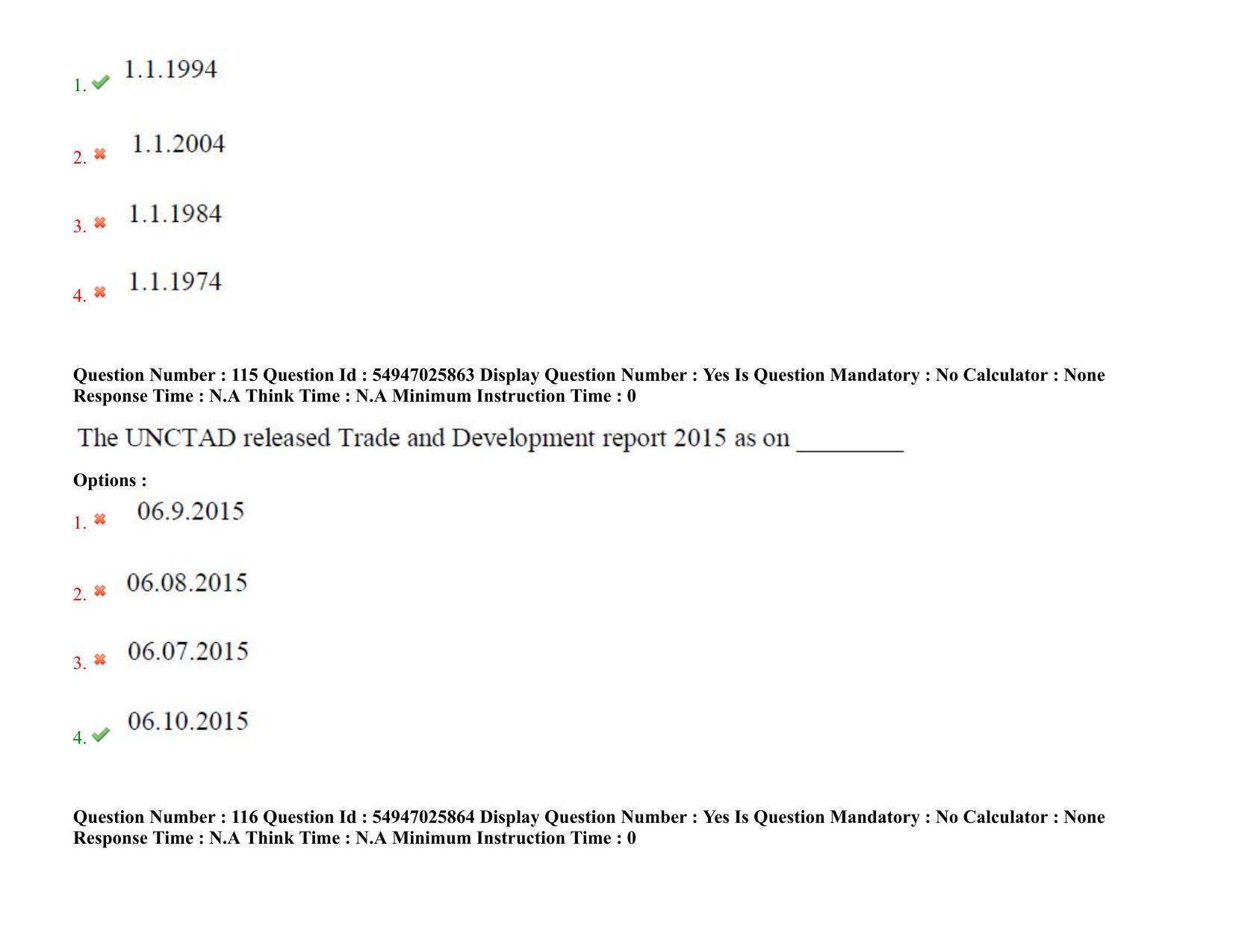 AP RCET 2022: Commerce - 18-10-2022 (Tuesday) Session-II: Question Paper With keys - Page 85