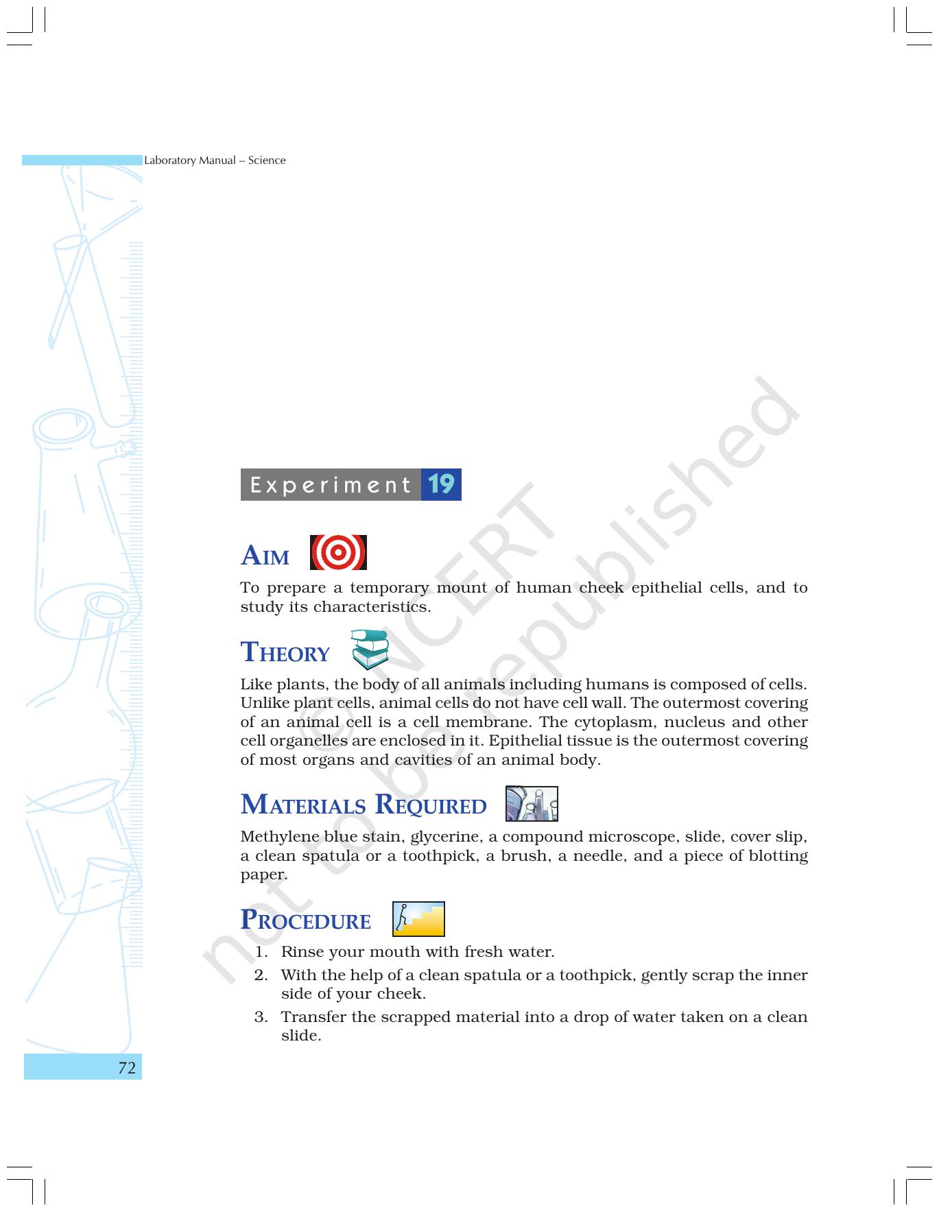 NCERT Laboratory Manuals for Class IX Science - The World of Living - Page 4