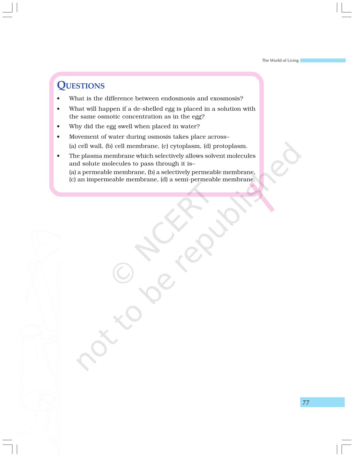 NCERT Laboratory Manuals for Class IX Science - The World of Living - Page 9