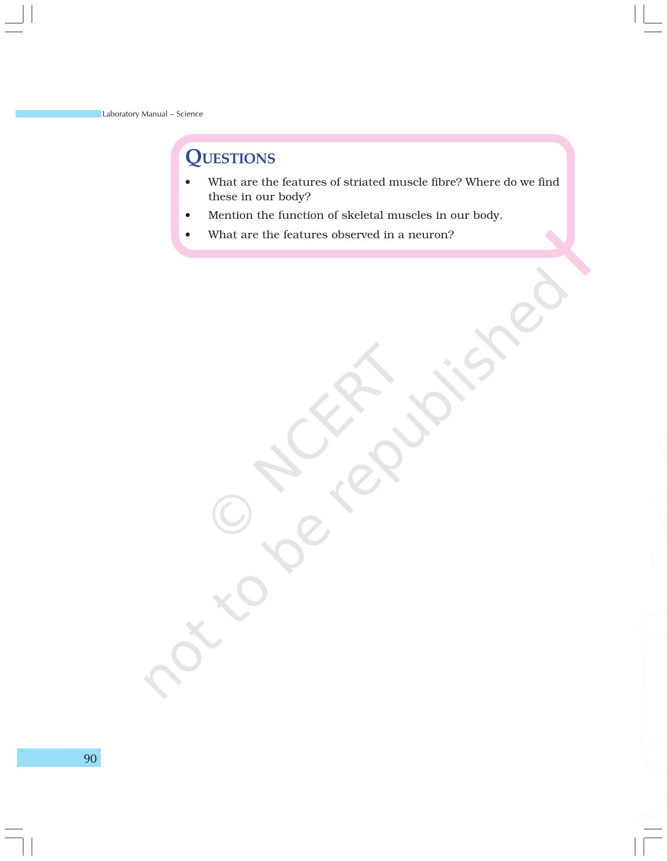 NCERT Laboratory Manuals for Class IX Science - The World of Living - Page 22