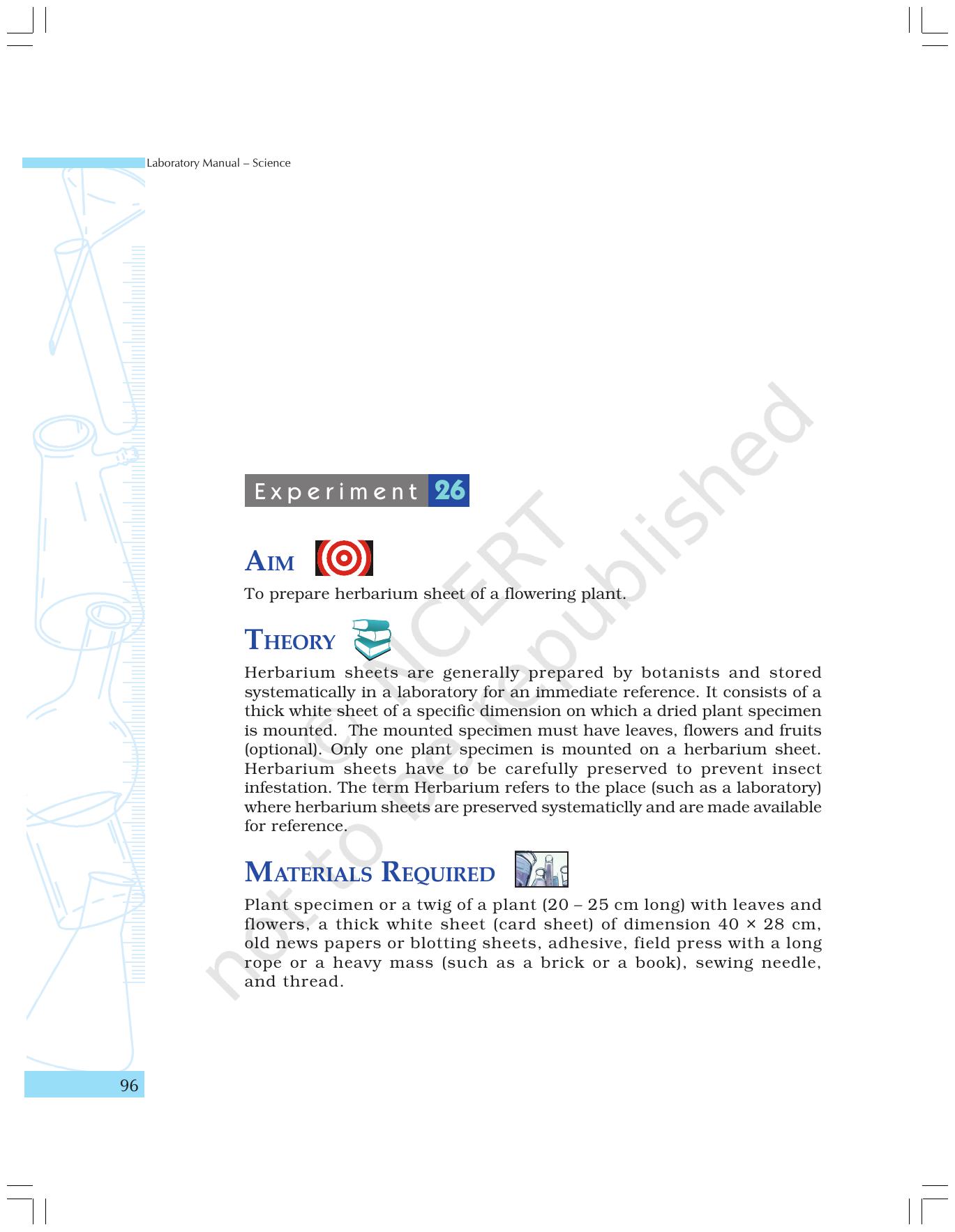 NCERT Laboratory Manuals for Class IX Science - The World of Living - Page 28