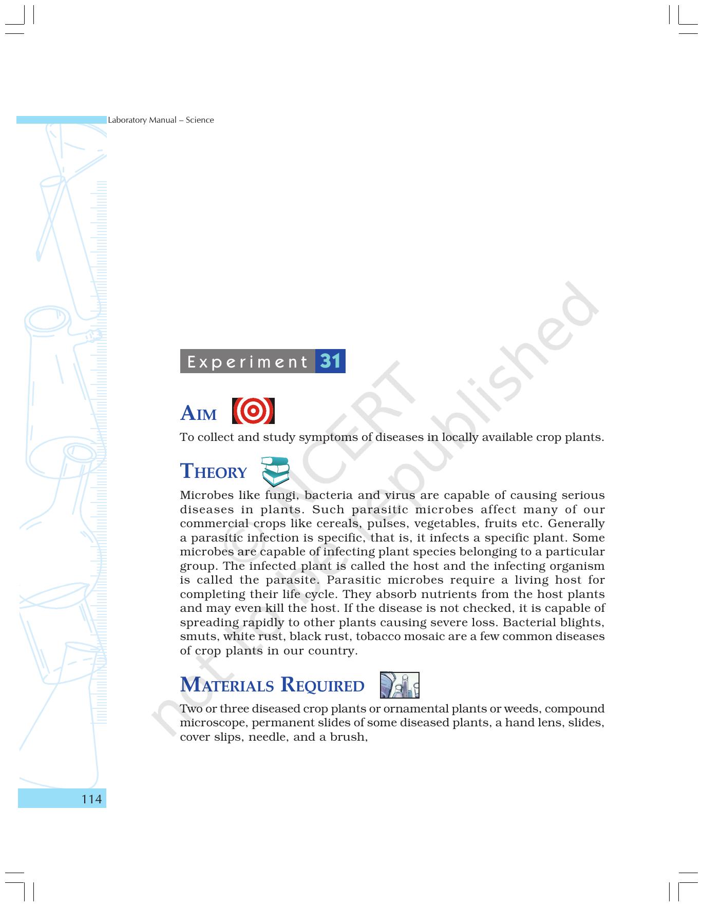 NCERT Laboratory Manuals for Class IX Science - The World of Living - Page 46