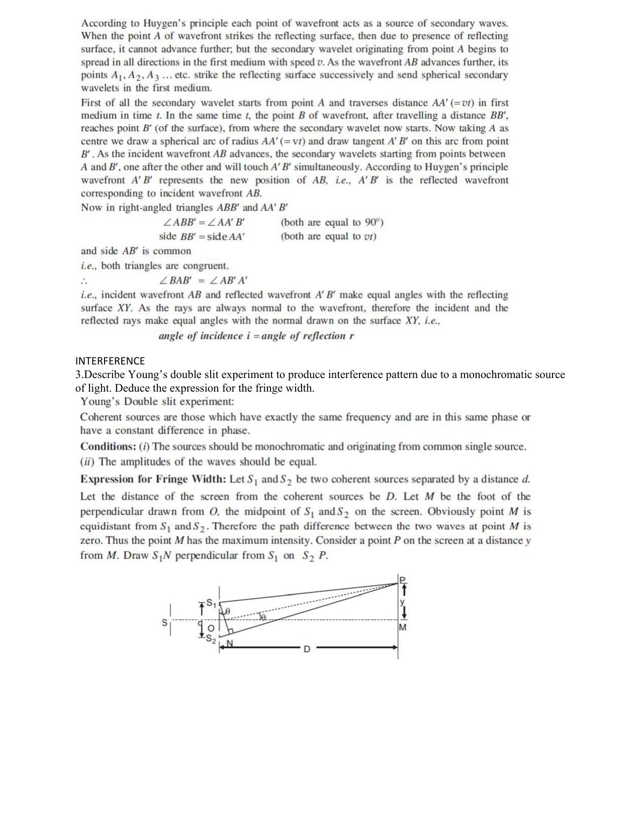 CBSE Class 12 Physics Worksheets for Optics - Page 13