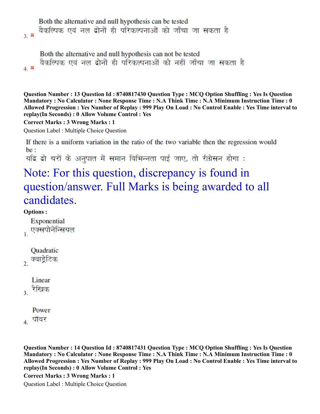 BHU RET Veterinary Extension Education 2020 Question Paper - Page 9