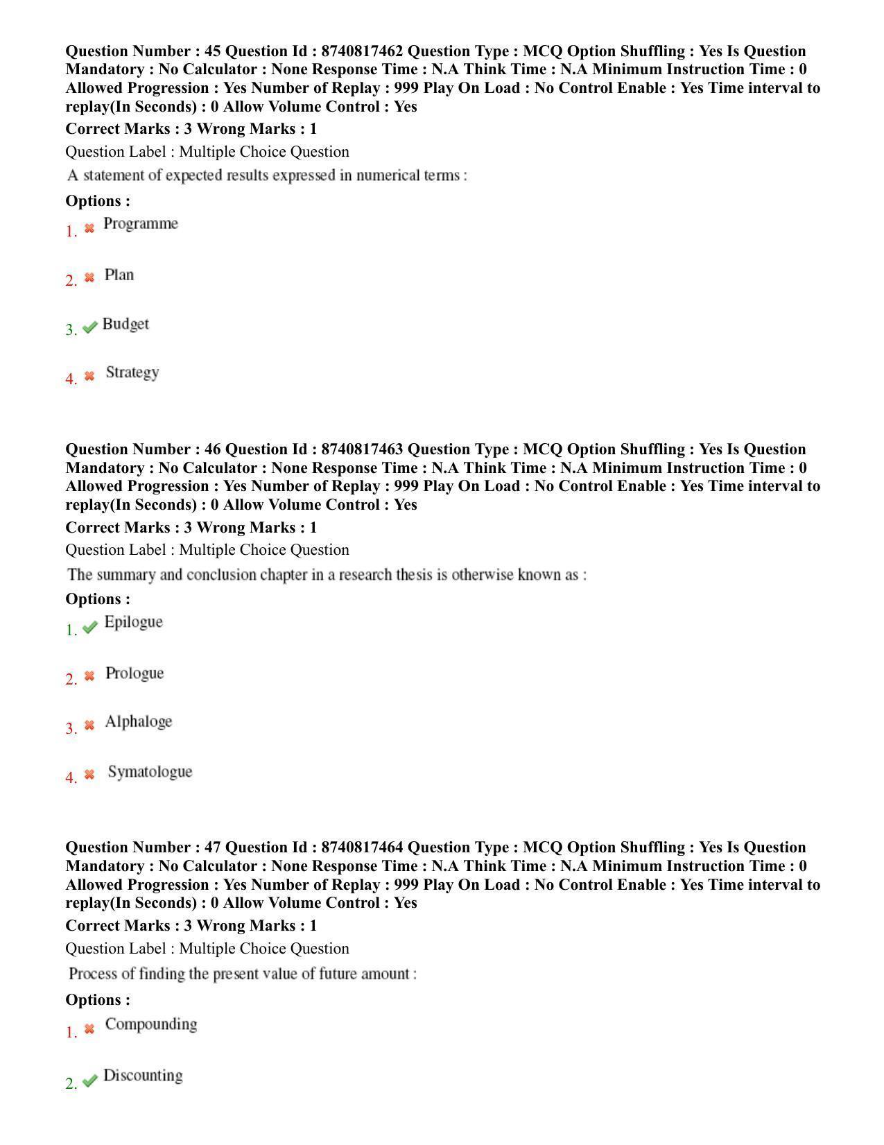 BHU RET Veterinary Extension Education 2020 Question Paper - Page 30