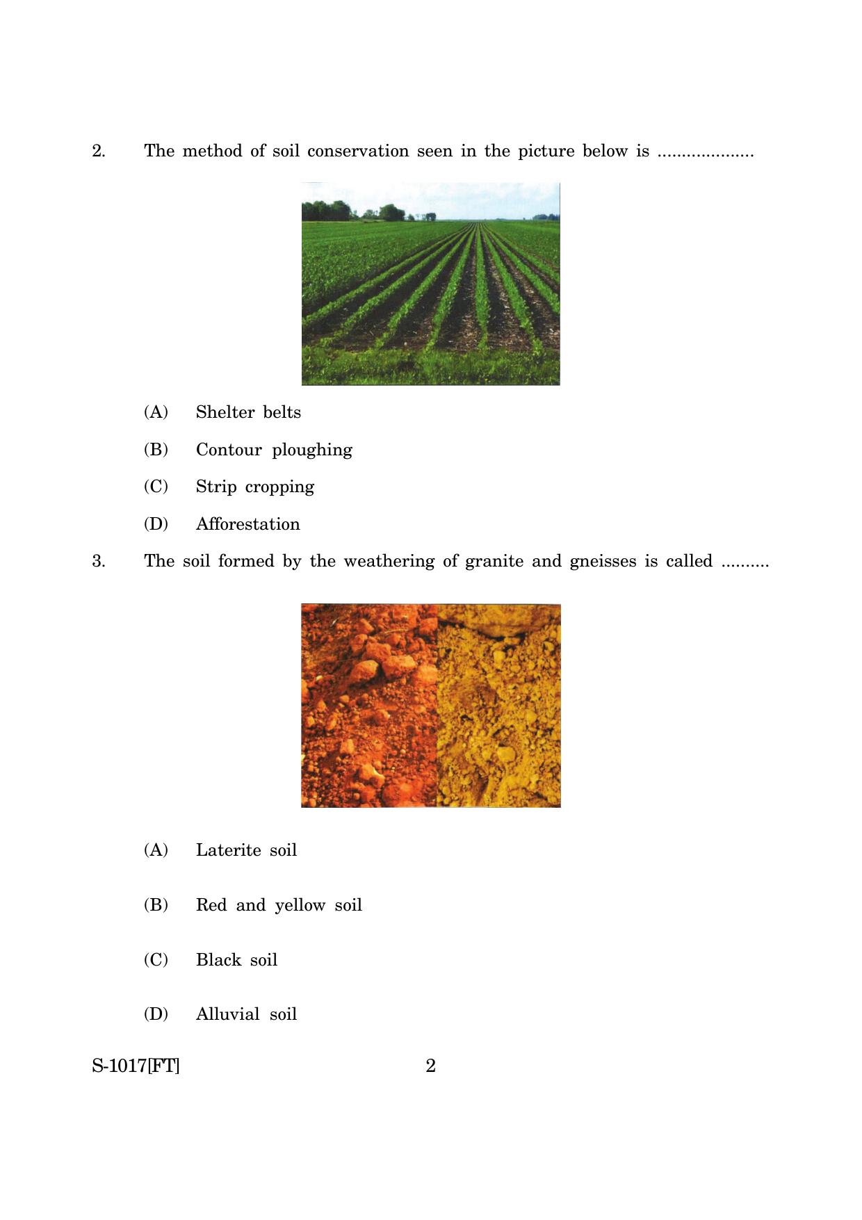 Goa Board Class 10 Geography & Economics (E) (November 2022) Question Paper - Page 2