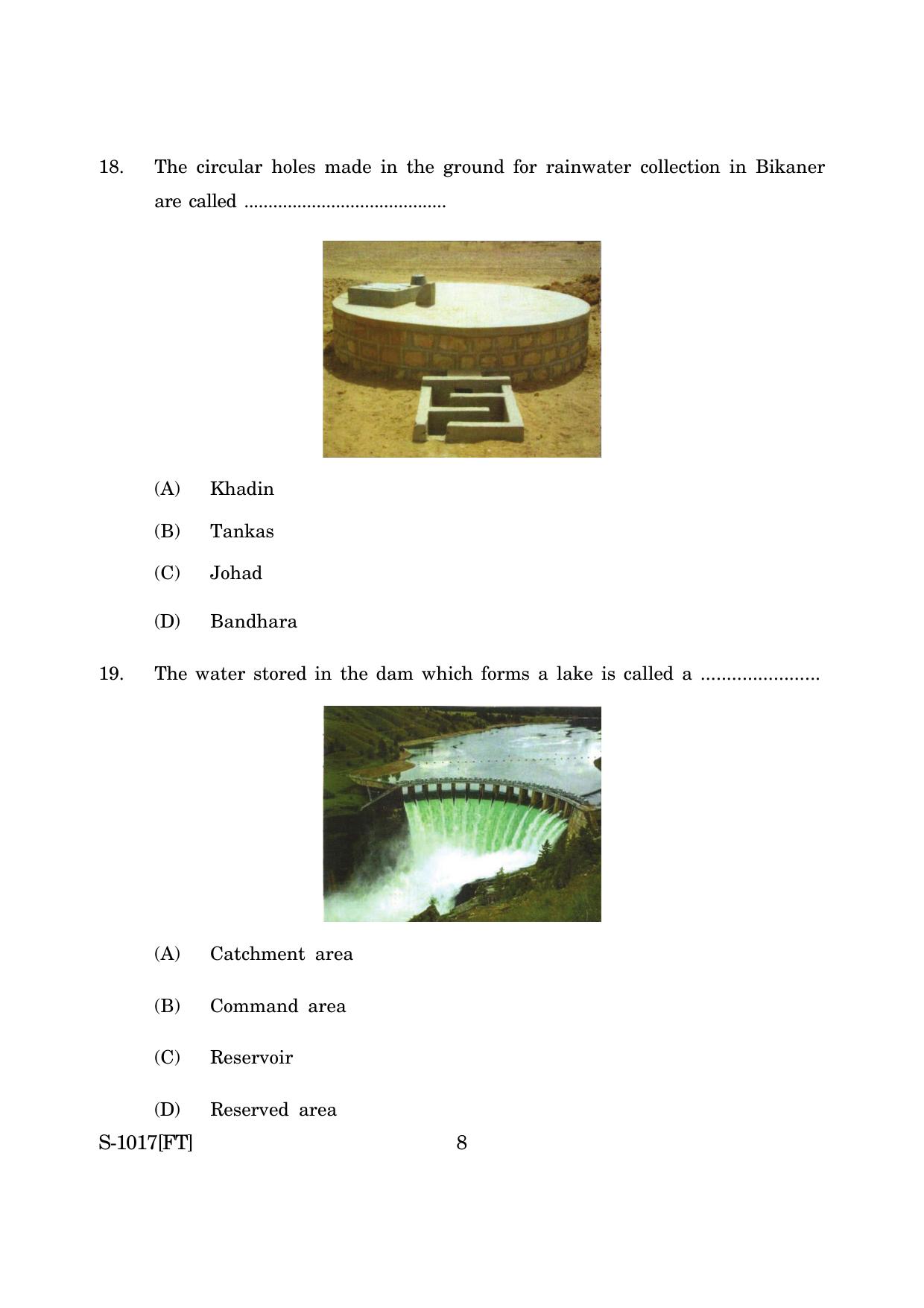 Goa Board Class 10 Geography & Economics (E) (November 2022) Question Paper - Page 8
