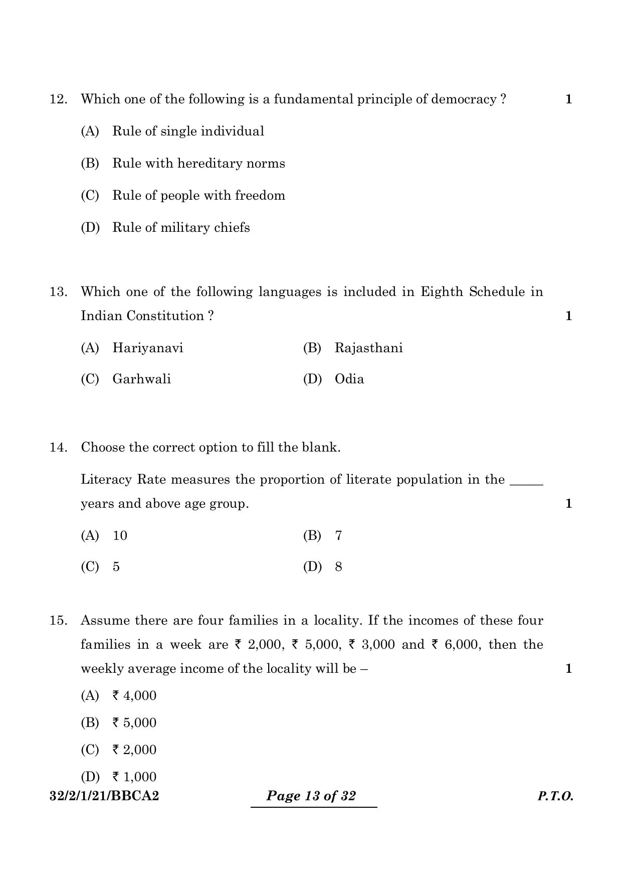 CBSE Class 10 32-2-1 Social Science 2024 Question Paper - Page 13
