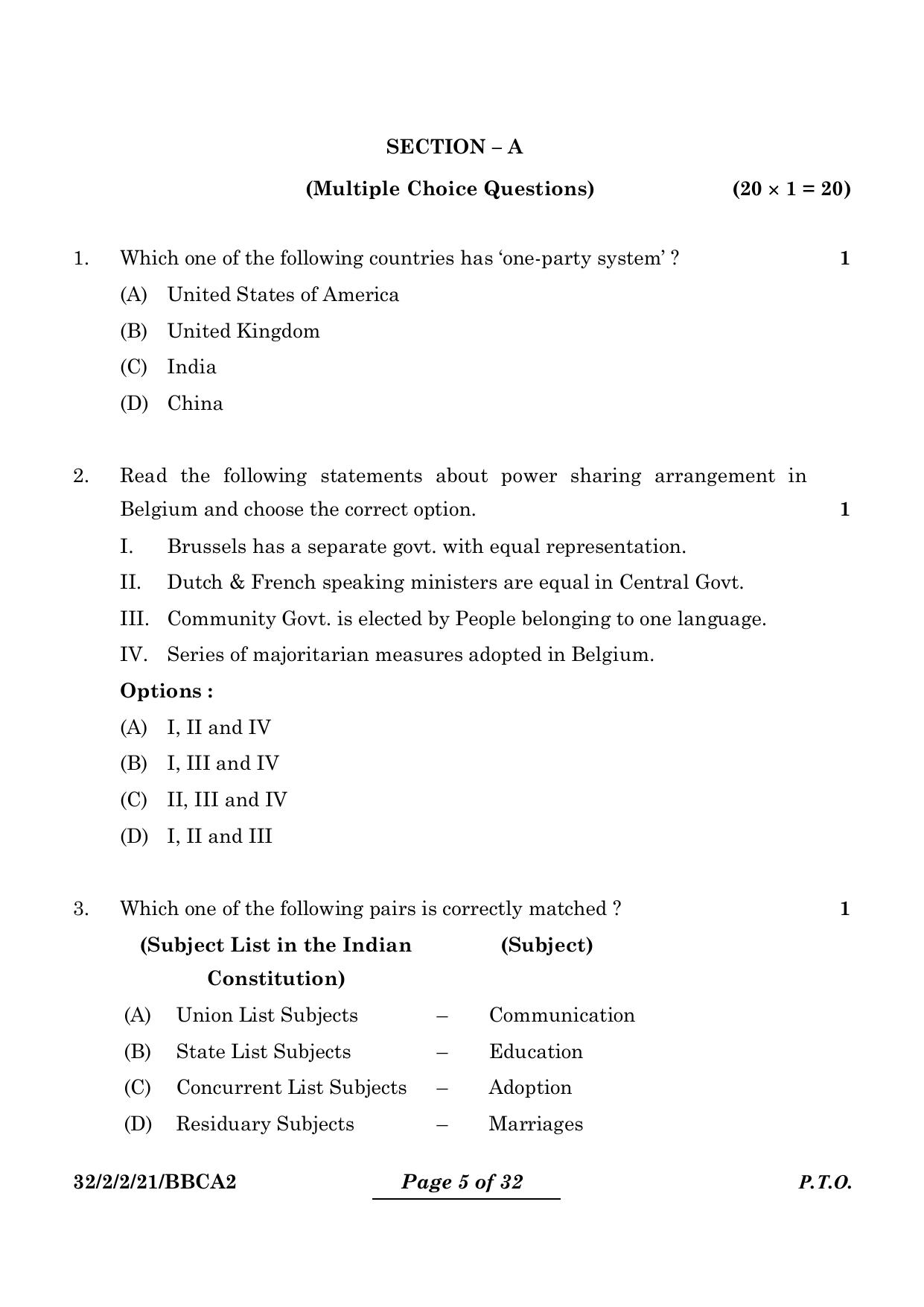 CBSE Class 10 32-2-2 Social Science 2024 Question Paper - Page 5
