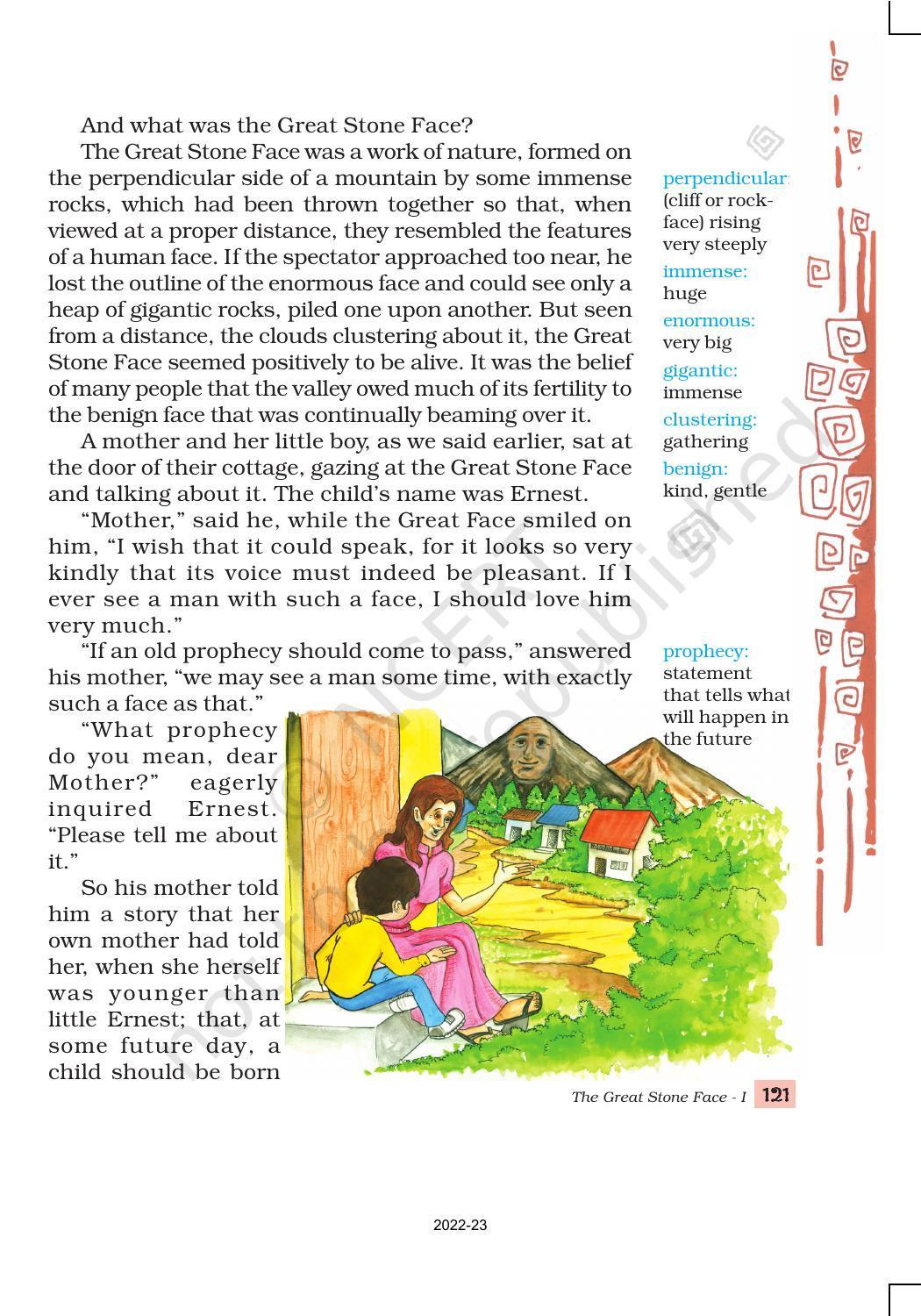 NCERT Book for Class 8 English Chapter 9 The Great Stone Face 1 - Page 2