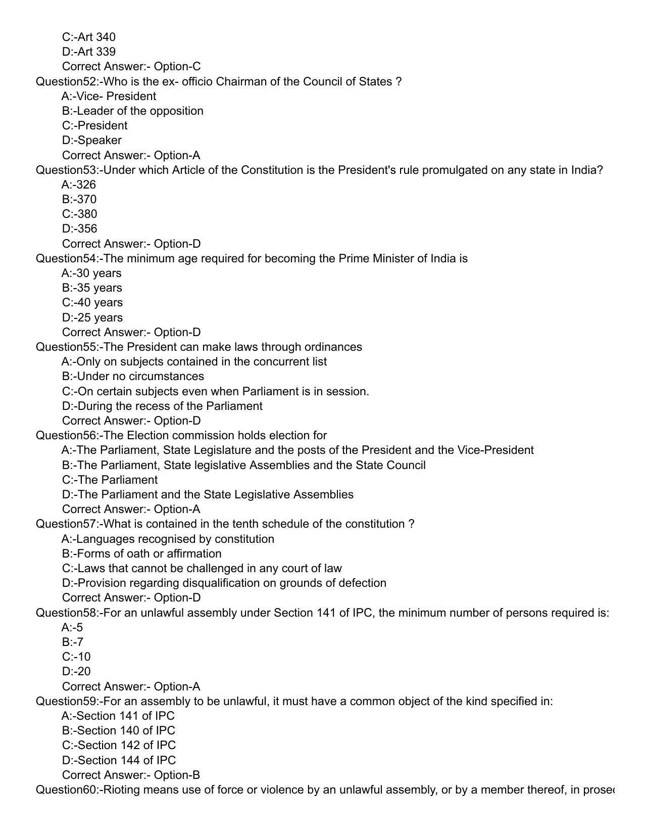 Kerala 2019 LLB 3-Year Question Paper with Answer Key - Page 7