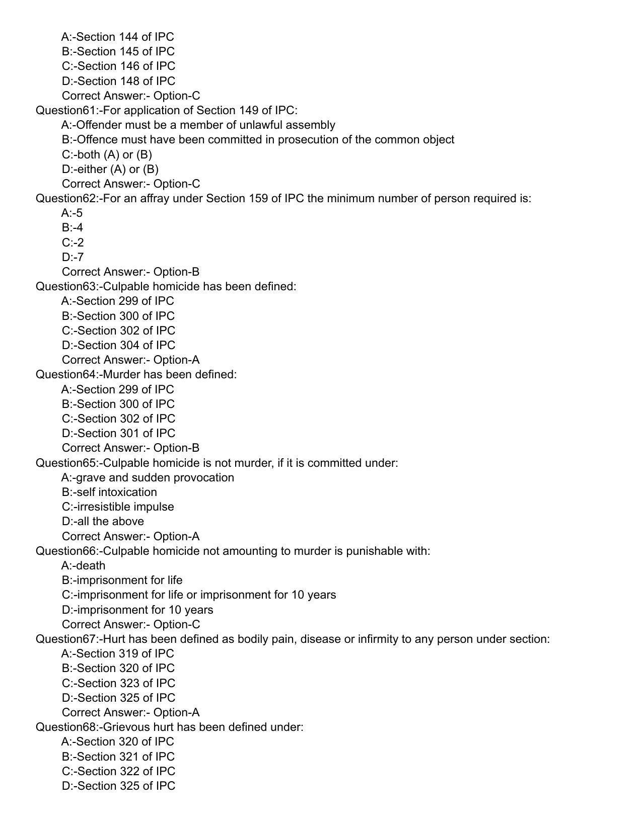 Kerala 2019 LLB 3-Year Question Paper with Answer Key - Page 8