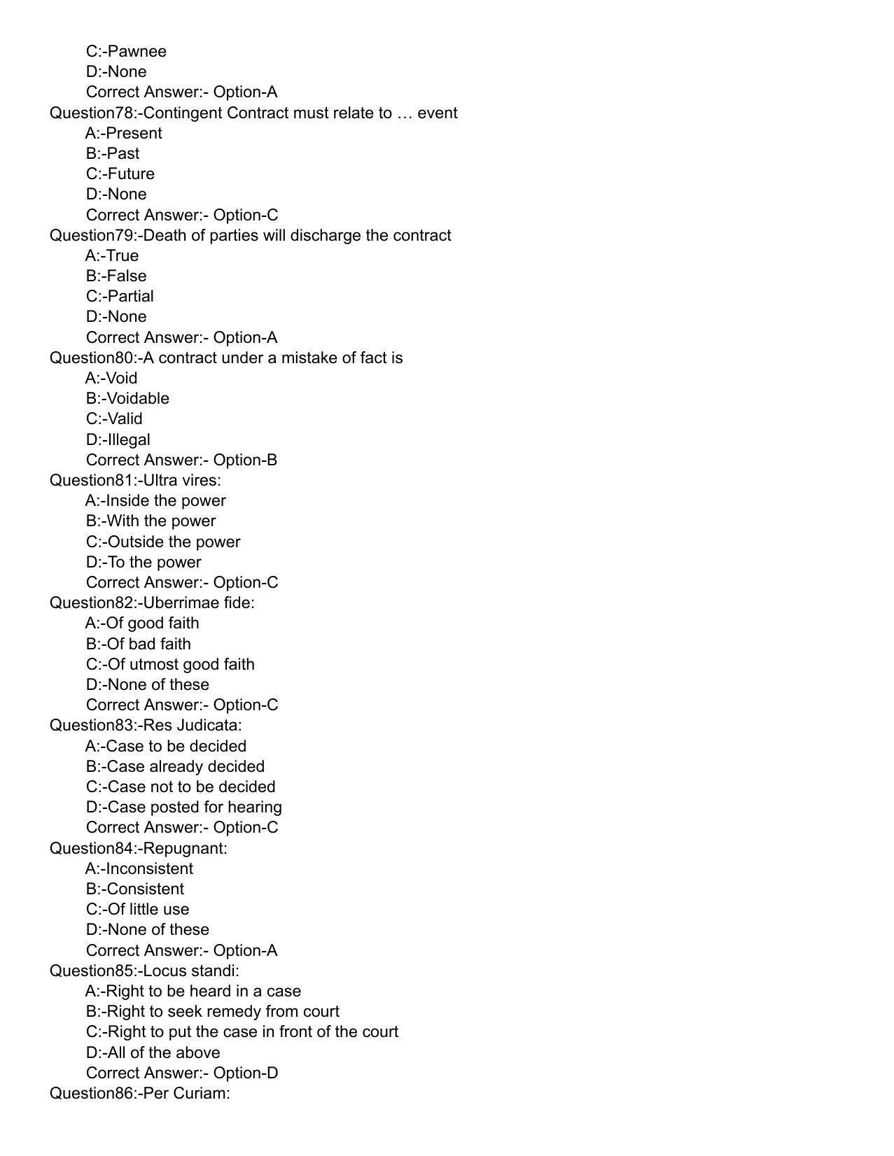 Kerala 2019 LLB 3-Year Question Paper with Answer Key - Page 10