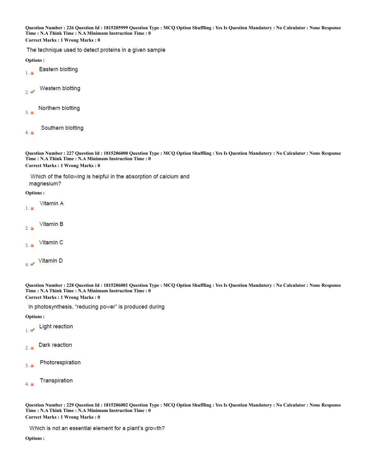 TS CPGET 2023 M Sc BiochemistryEnvironmentalScienceForensicScienceGeneticsandMicrobiolo (Shift 2) Question Paper with Answer Key - Page 93