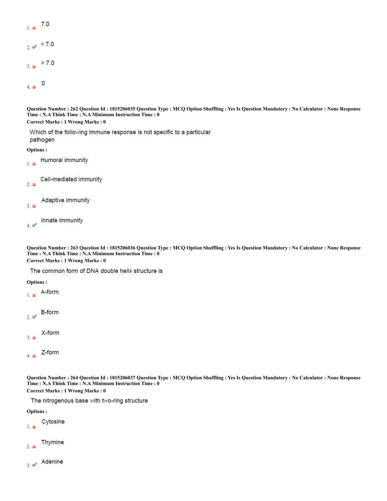 TS CPGET 2023 M Sc BiochemistryEnvironmentalScienceForensicScienceGeneticsandMicrobiolo (Shift 2) Question Paper with Answer Key - Page 103