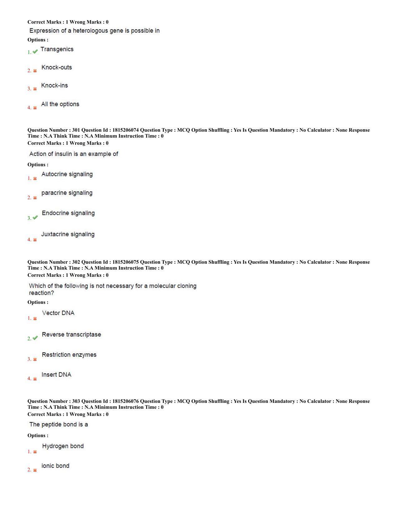 TS CPGET 2023 M Sc BiochemistryEnvironmentalScienceForensicScienceGeneticsandMicrobiolo (Shift 2) Question Paper with Answer Key - Page 114