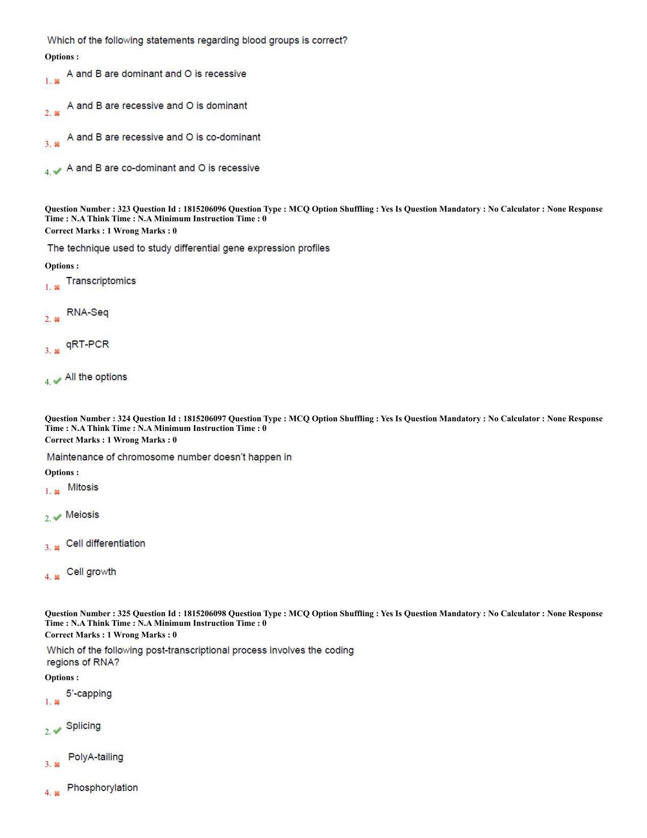 TS CPGET 2023 M Sc BiochemistryEnvironmentalScienceForensicScienceGeneticsandMicrobiolo (Shift 2) Question Paper with Answer Key - Page 120