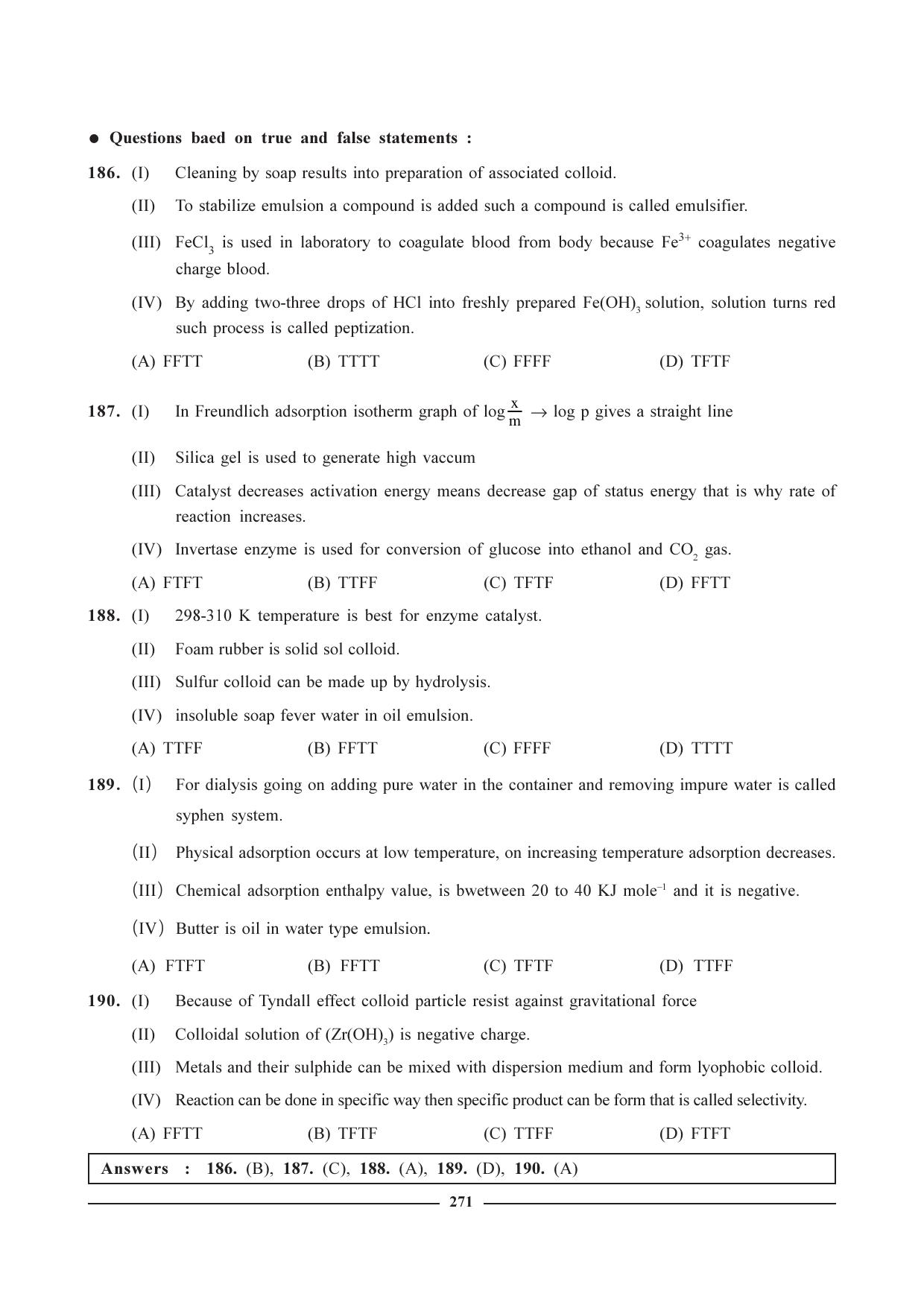 GSEB HSC Chemistry Question Paper (English Medium)- Chapter 10 - Page 34