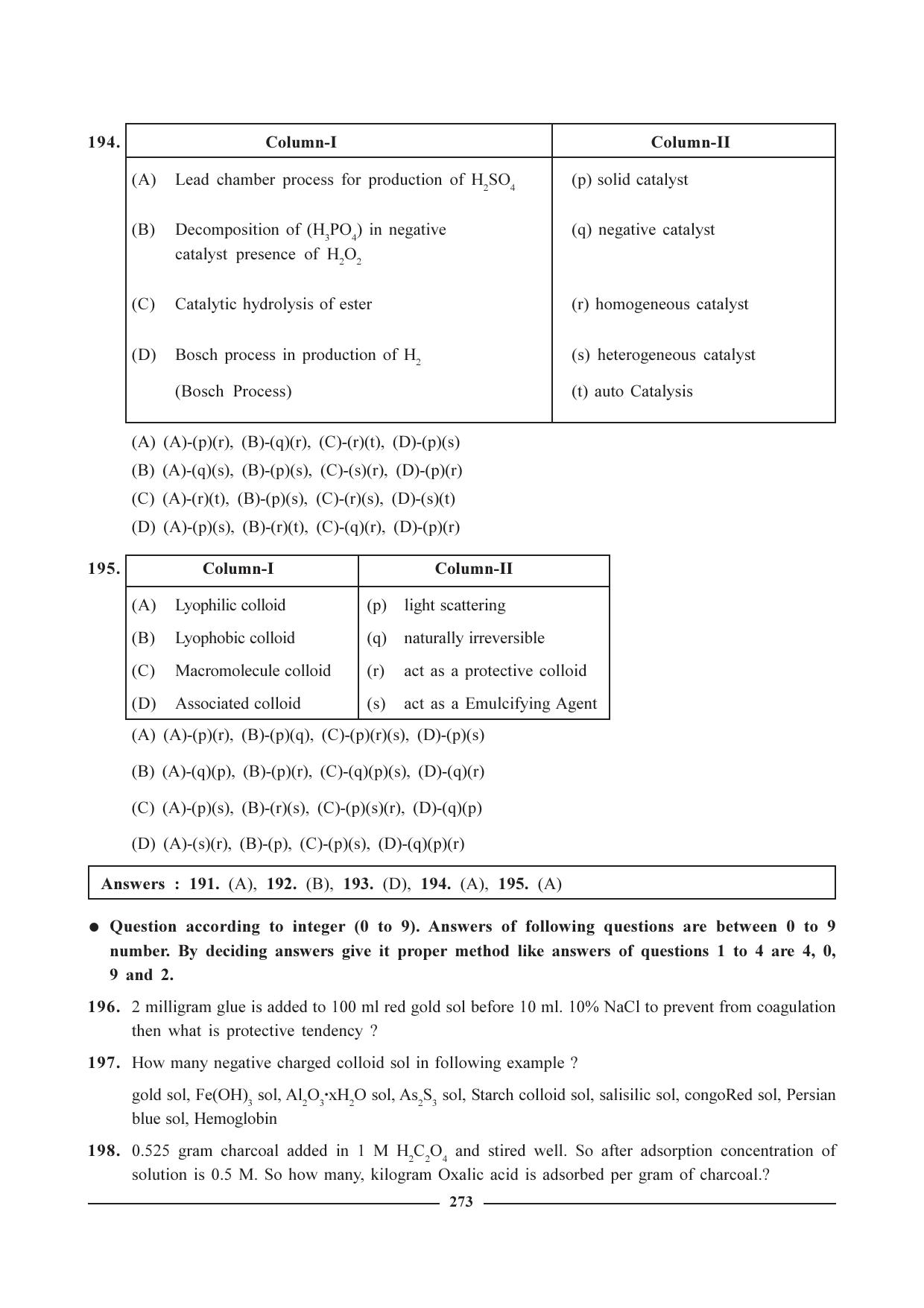 GSEB HSC Chemistry Question Paper (English Medium)- Chapter 10 - Page 36