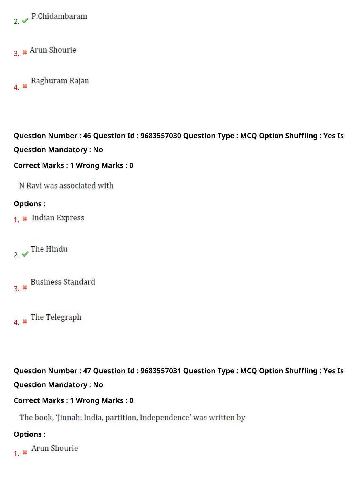 TS CPGET 2021 M.A. Journalism and Mass Communication  (Shift 3) Question Paper with Answer Key - Page 27