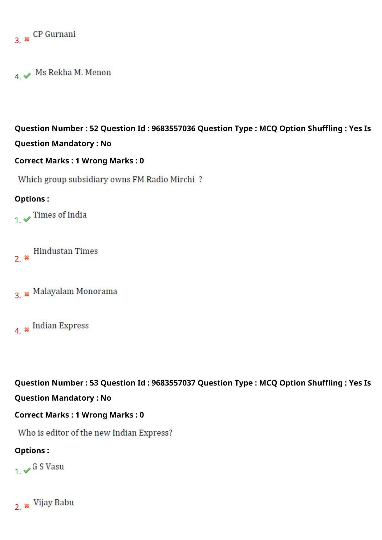 TS CPGET 2021 M.A. Journalism and Mass Communication  (Shift 3) Question Paper with Answer Key - Page 30
