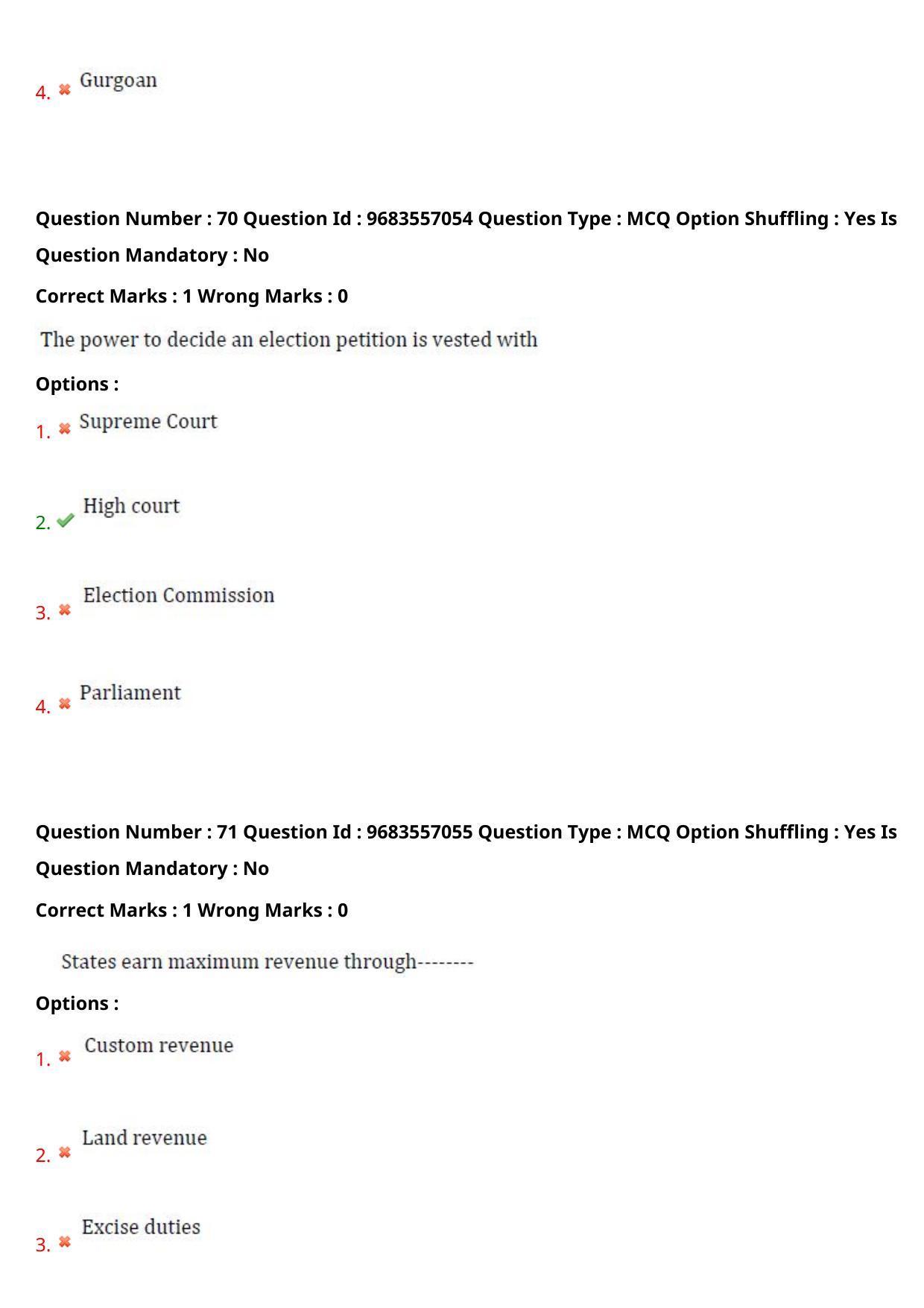 TS CPGET 2021 M.A. Journalism and Mass Communication  (Shift 3) Question Paper with Answer Key - Page 39