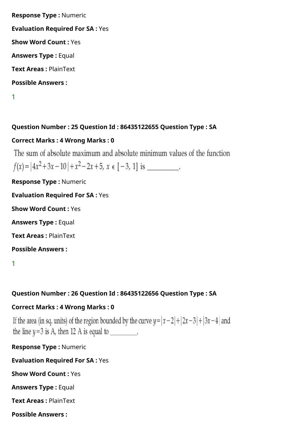 JEE Mains 2021: B Arch & B Planning English (Shift 2) 02-09-2021 Question Paper - Page 16