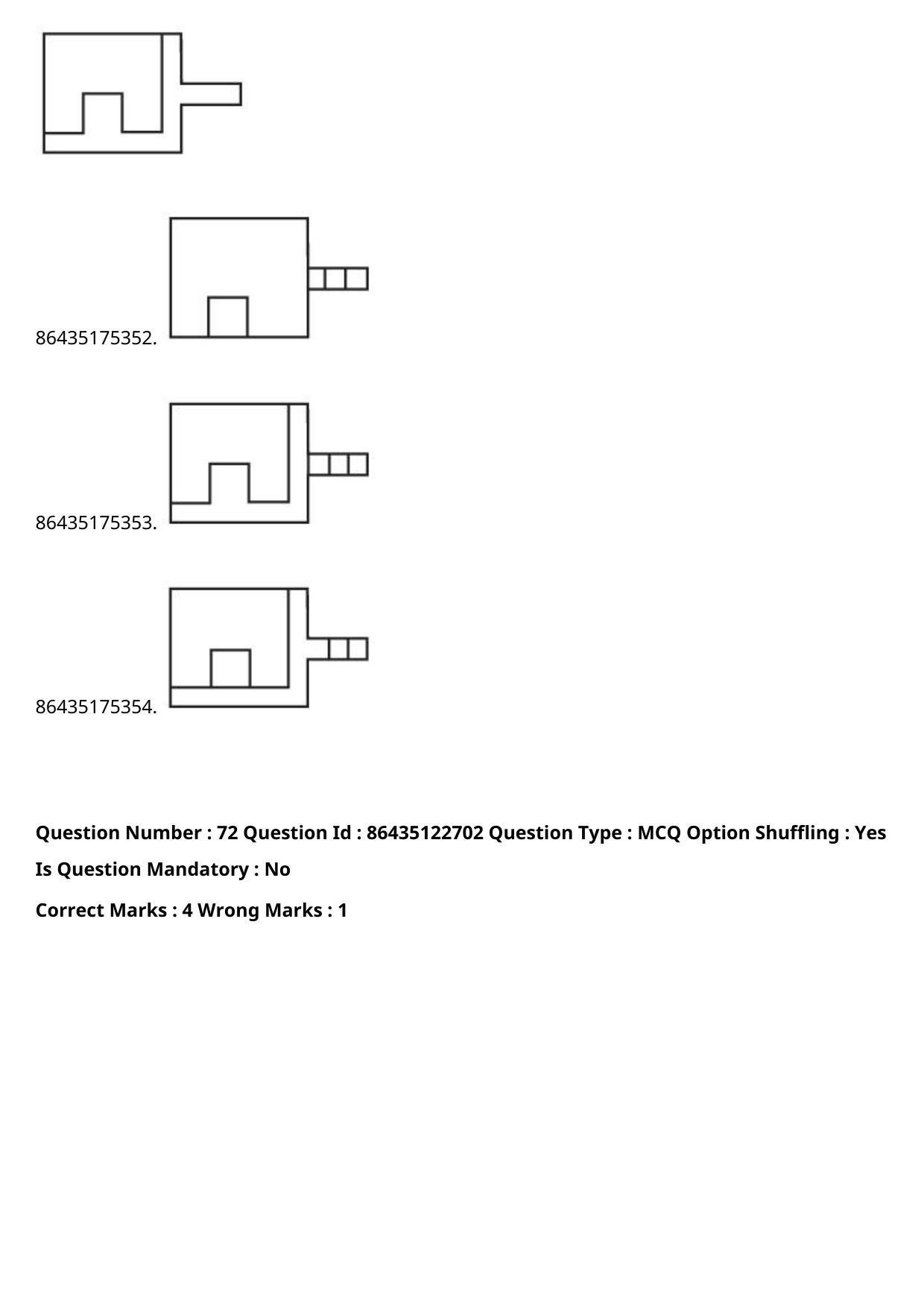 JEE Mains 2021: B Arch & B Planning English (Shift 2) 02-09-2021 Question Paper - Page 55