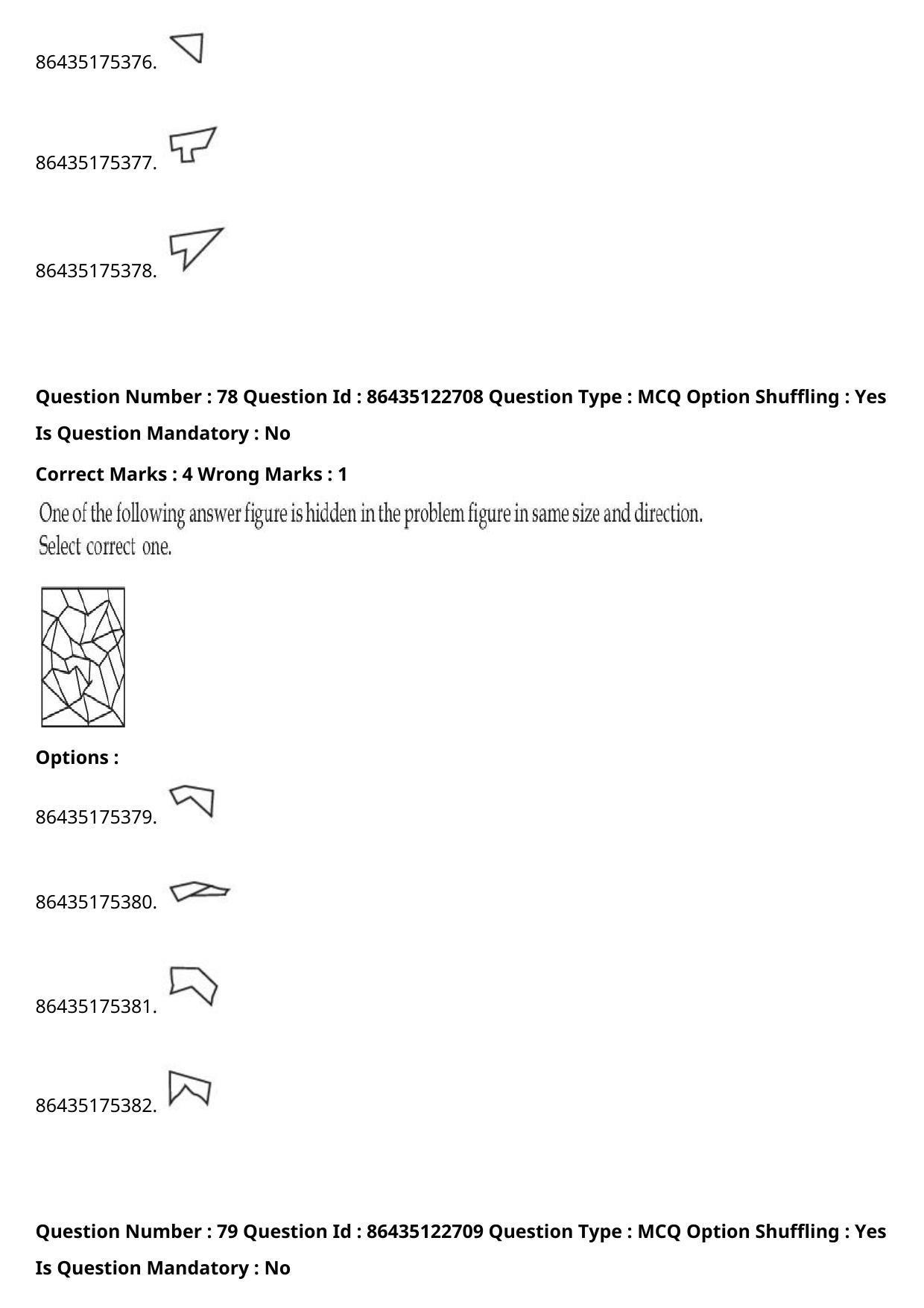 JEE Mains 2021: B Arch & B Planning English (Shift 2) 02-09-2021 Question Paper - Page 62