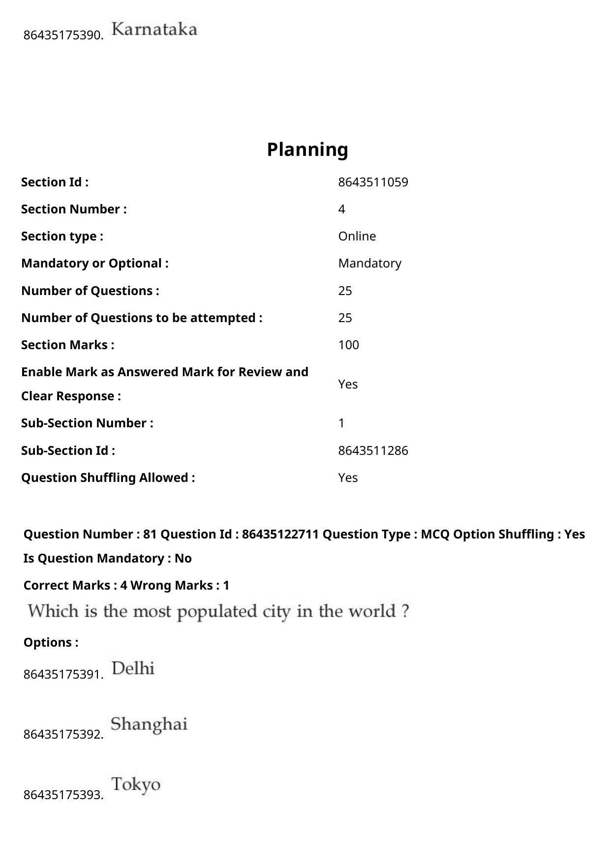 JEE Mains 2021: B Arch & B Planning English (Shift 2) 02-09-2021 Question Paper - Page 64