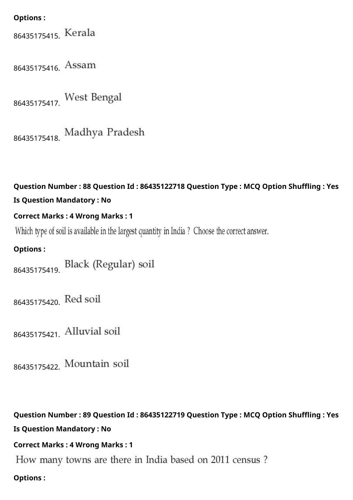 JEE Mains 2021: B Arch & B Planning English (Shift 2) 02-09-2021 Question Paper - Page 68